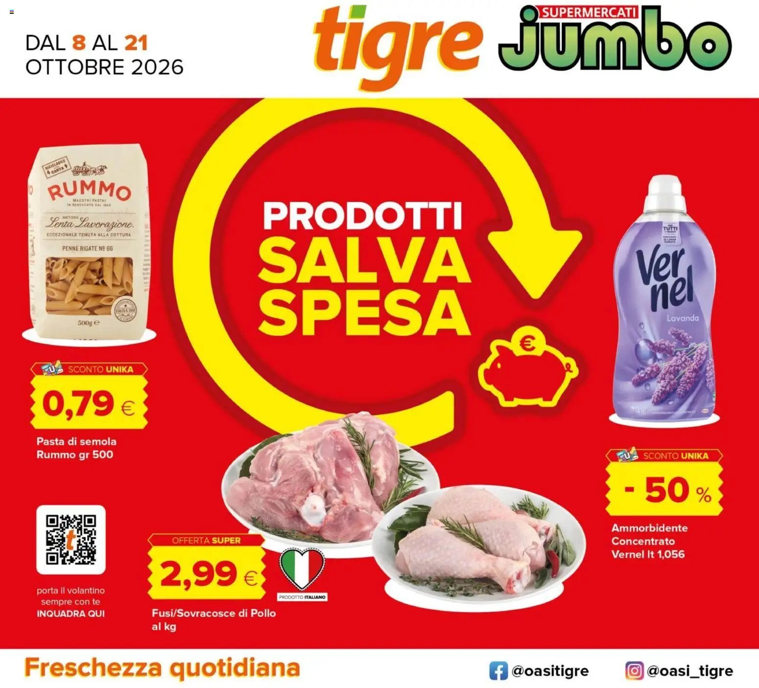 Tigre volantino Jumbo