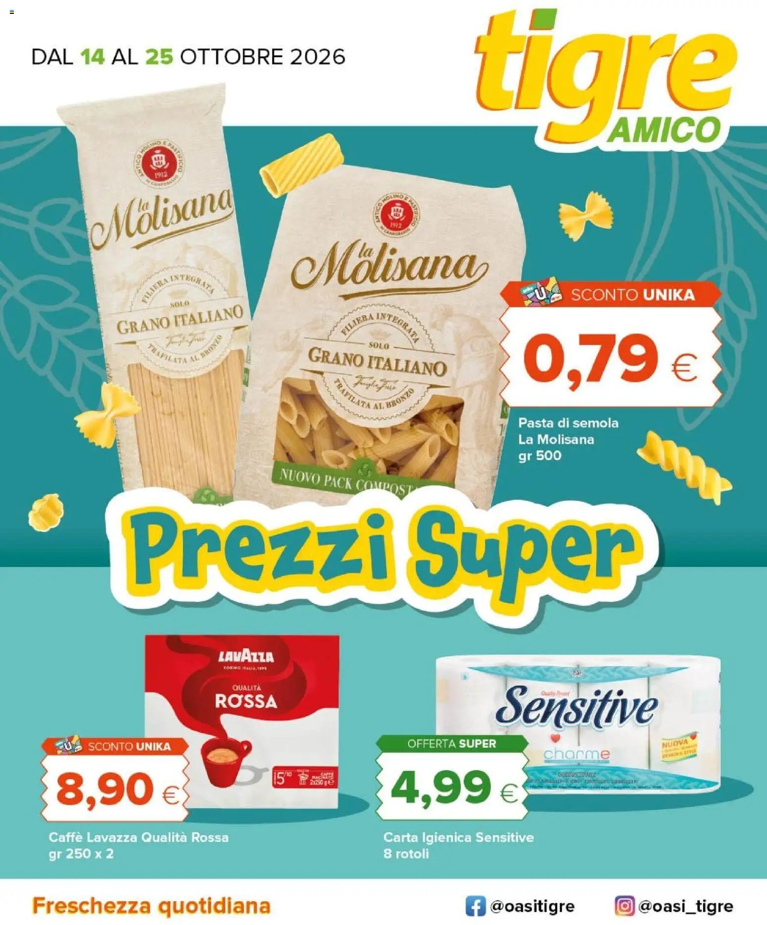 Tigre volantino Amico Prezzi Super