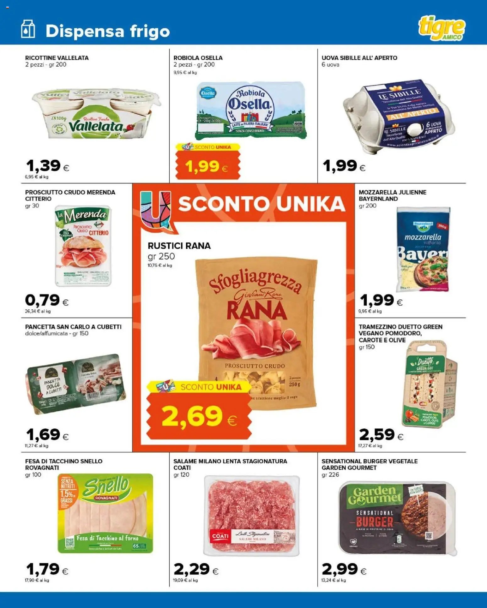 Tigre volantino Amico Prezzi Super