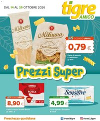 Tigre volantino Amico Prezzi Super