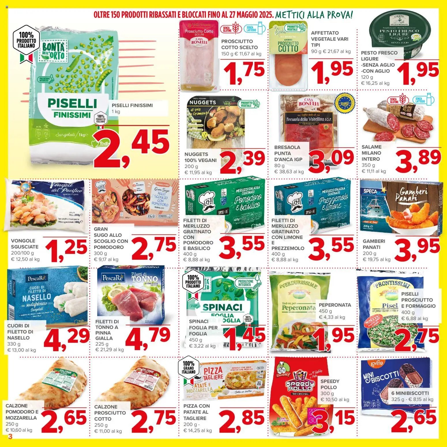 Todis volantino Prezzi Bassi & Blocati (2026-04-07 - 2026-05-27)