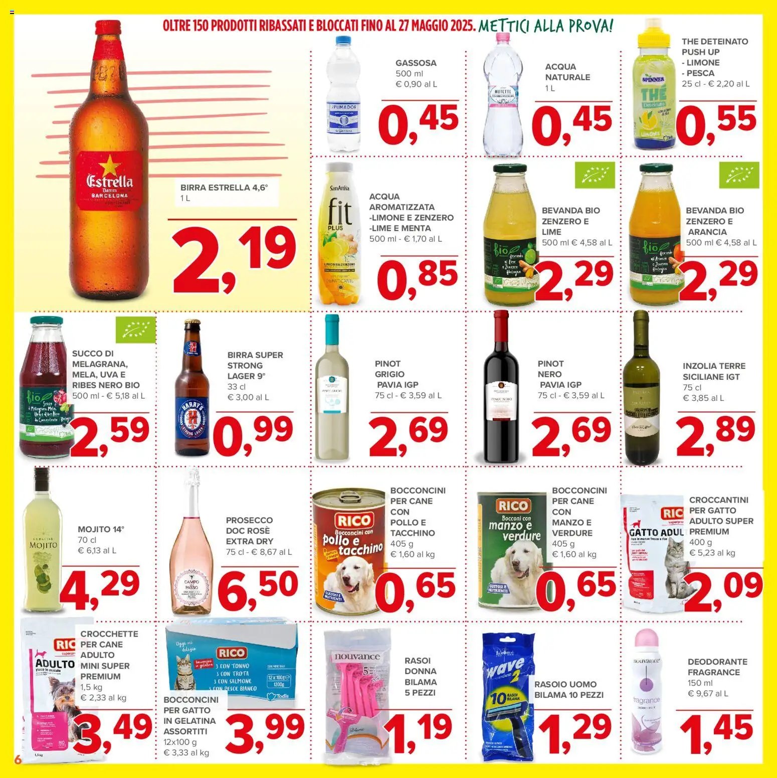 Todis volantino Prezzi Bassi & Blocati (2026-04-07 - 2026-05-27)