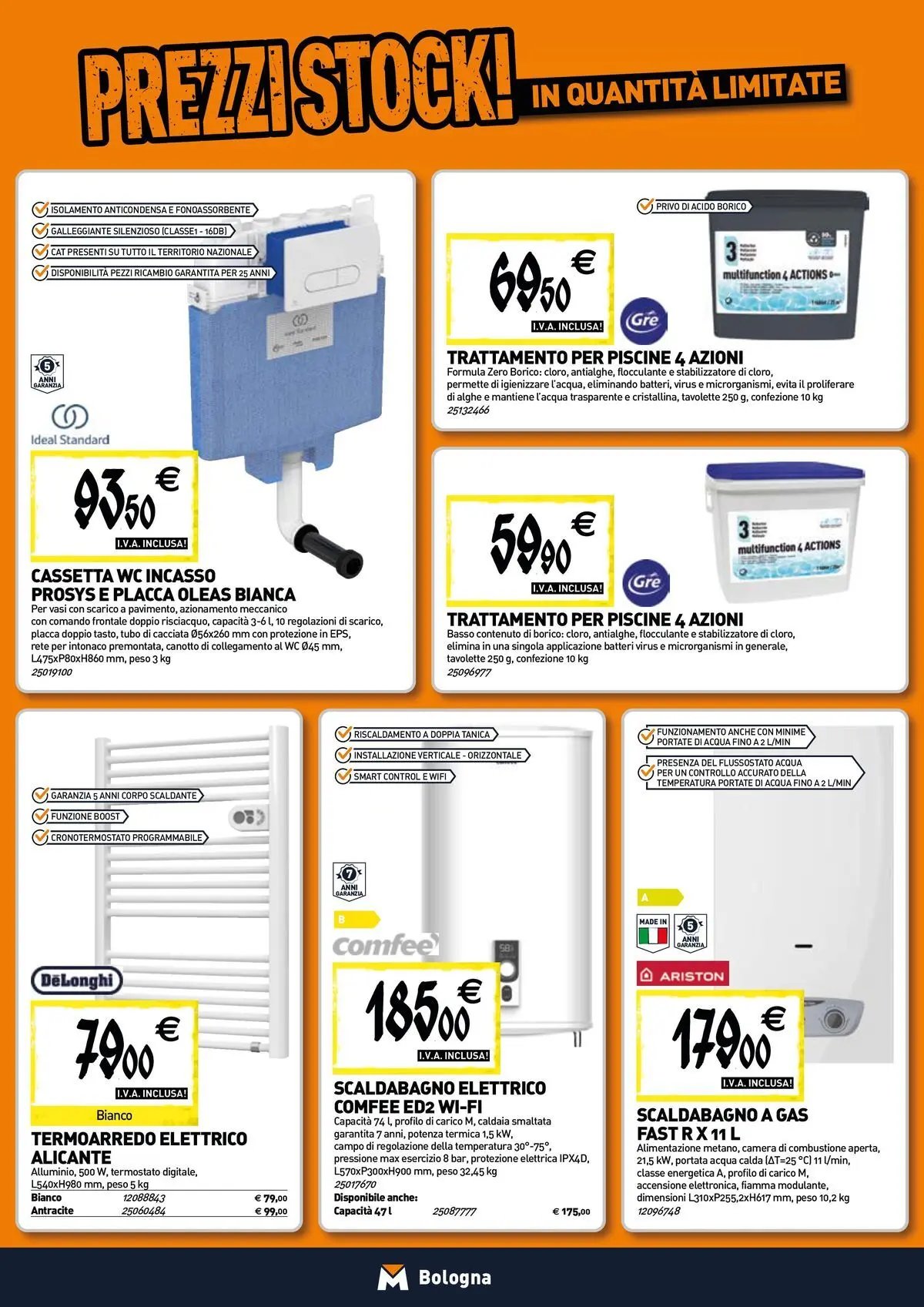 TECNOMAT - Straordinari prezzi stock!
