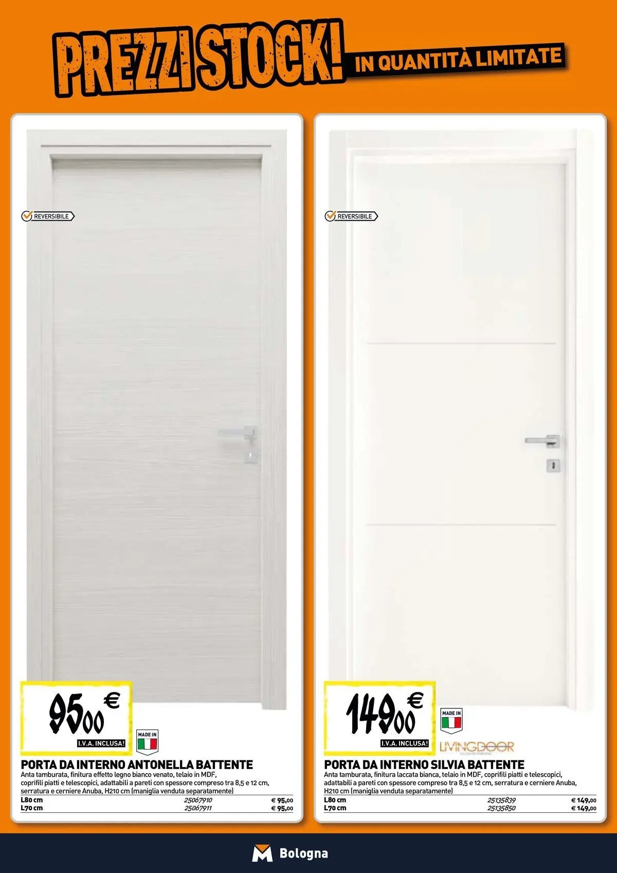 TECNOMAT - Straordinari prezzi stock!