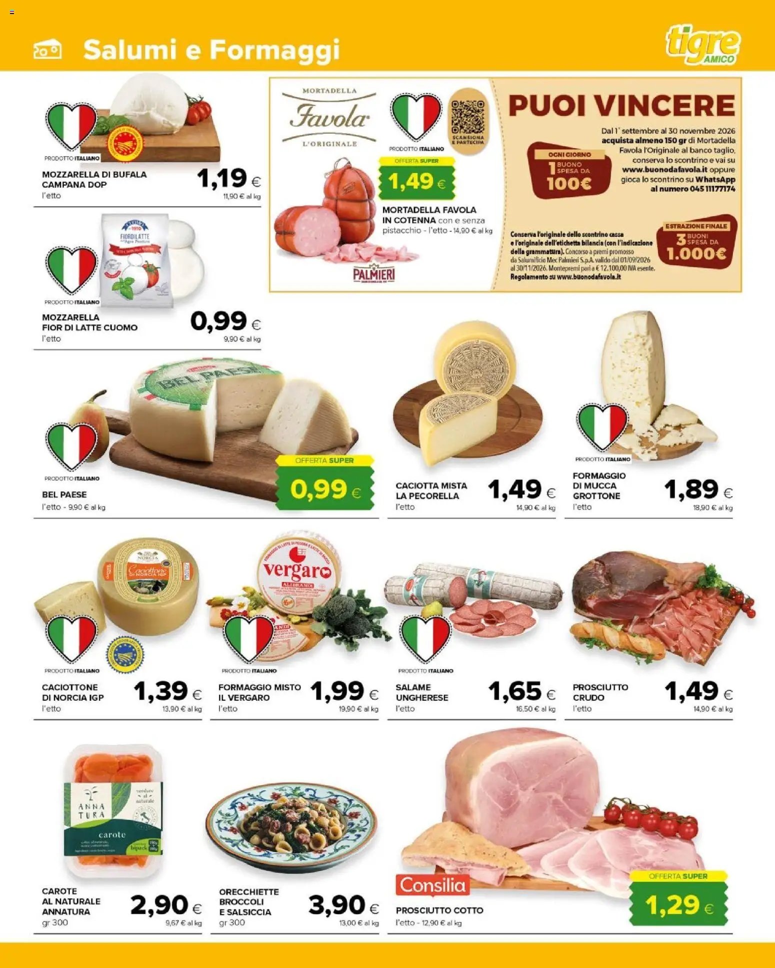 Tigre volantino Amico Roma