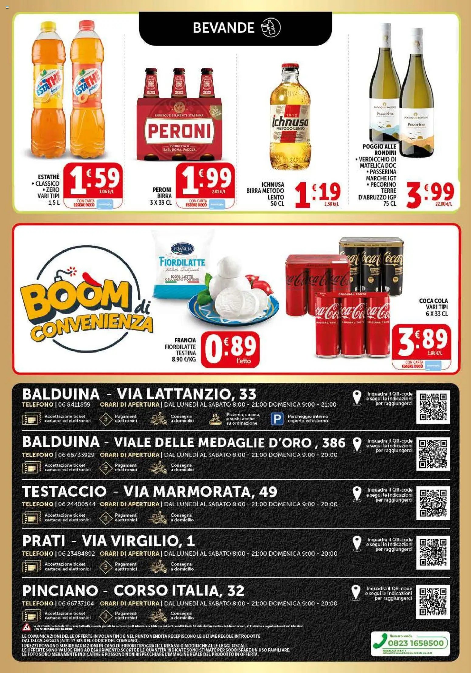 Decò volantino Gourmet