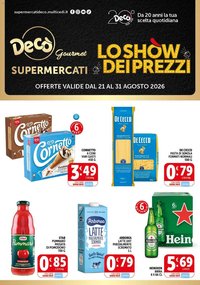 Decò volantino Gourmet