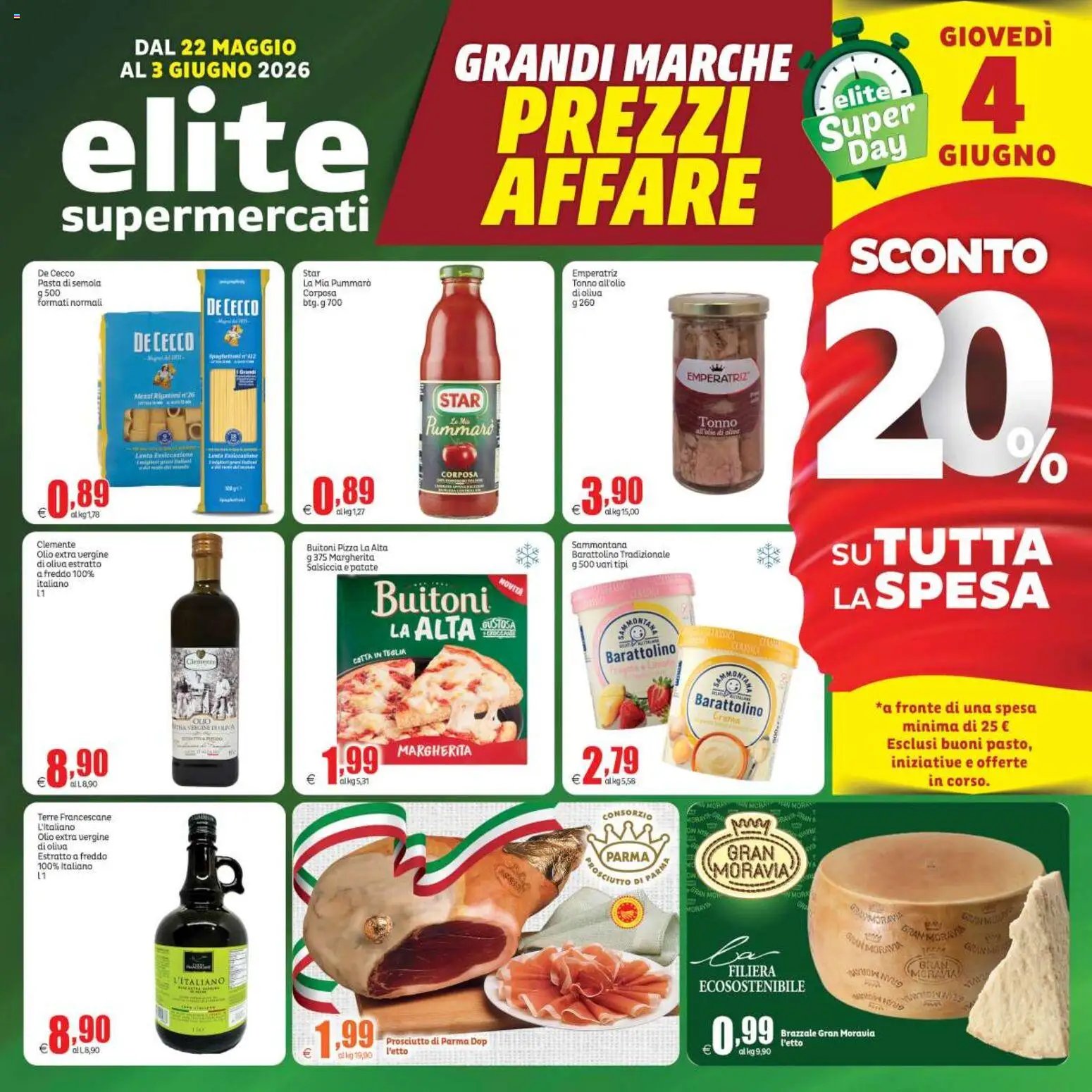 Elite Supermercati volantino