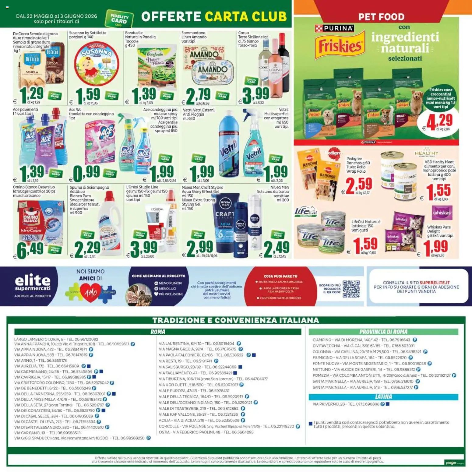 Elite Supermercati volantino