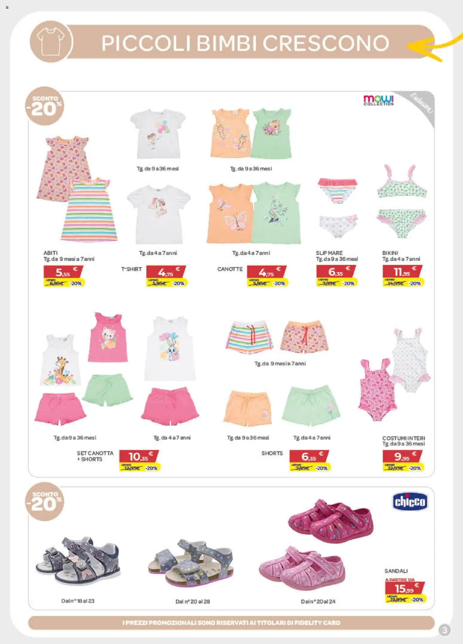Bimbo store volantino Arezzo, Montevarchi, Foligno (2026-04-30 - 2026-06-03)