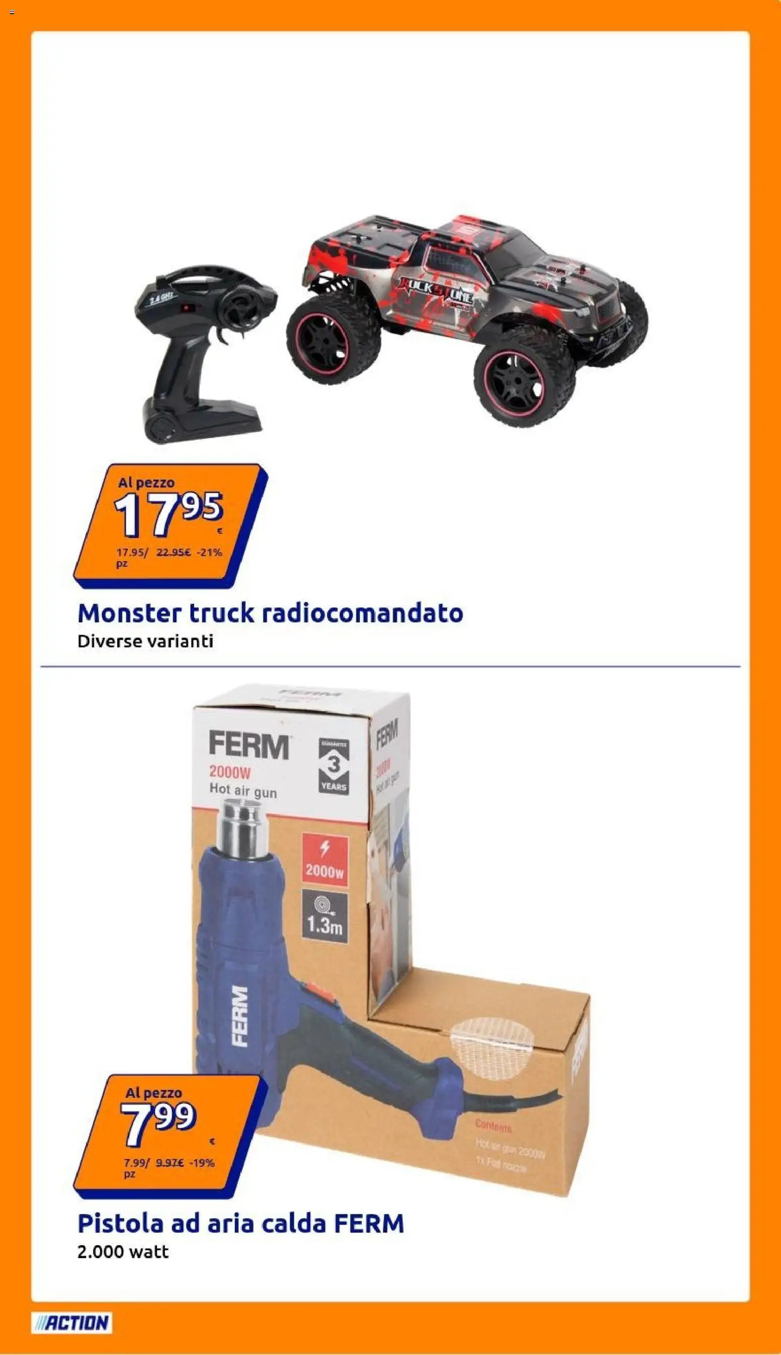 Action volantino