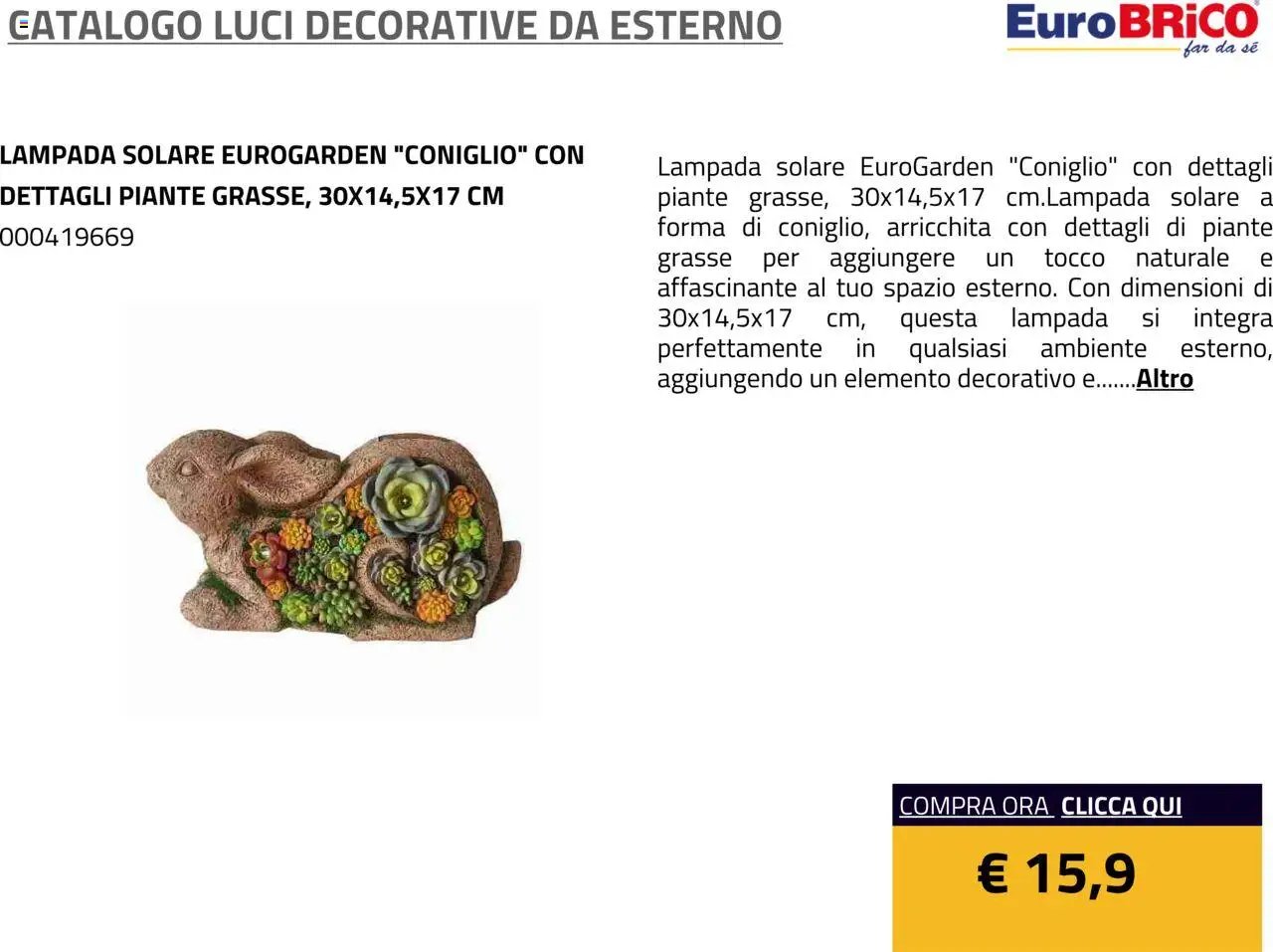 Eurobrico Luci Decorative da Esterno catalogo
