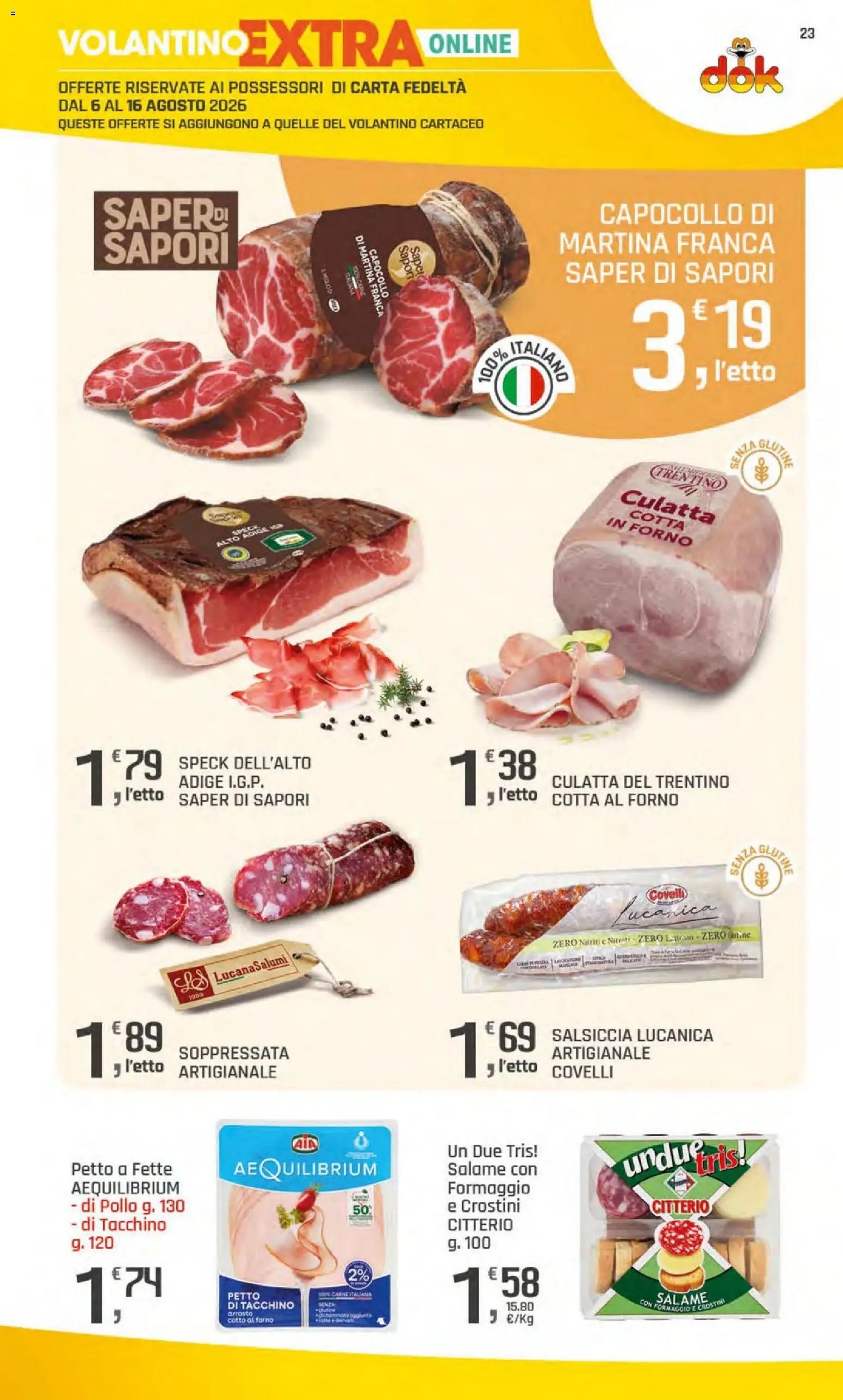 DOK volantino Apice, Pietrelcina, Paduli