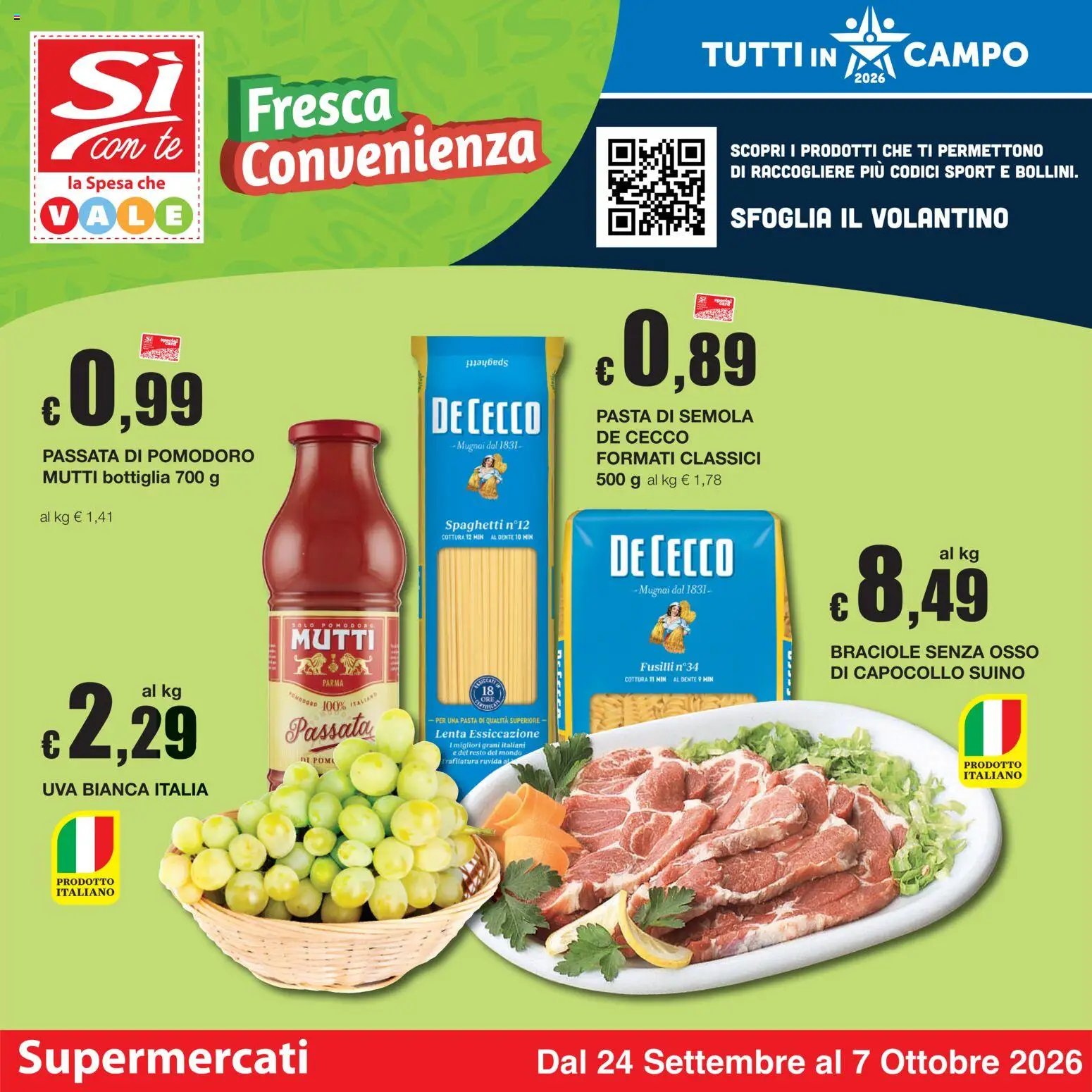 Sì con Te volantino