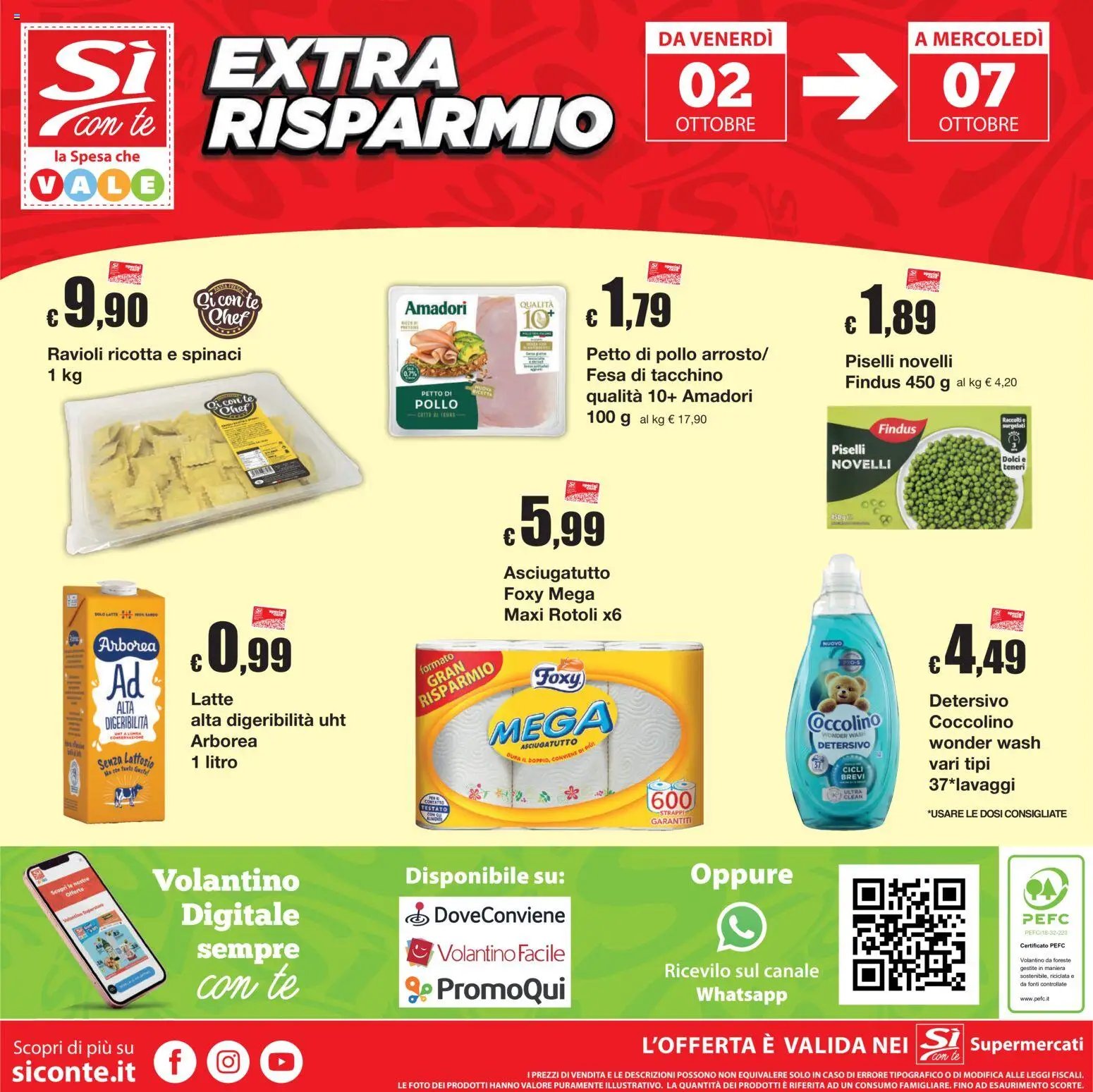 Sì con Te volantino