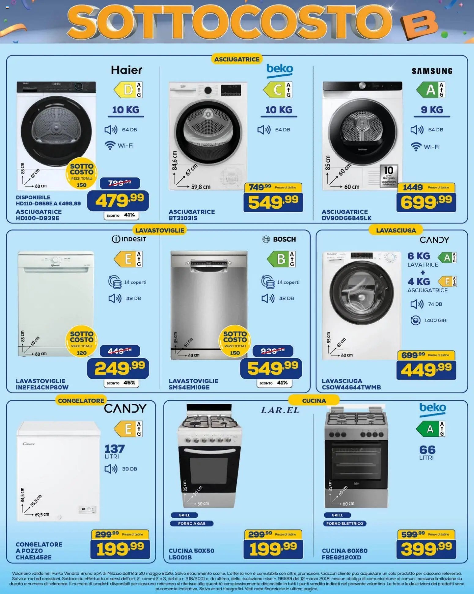 BRUNO volantino Milazzo