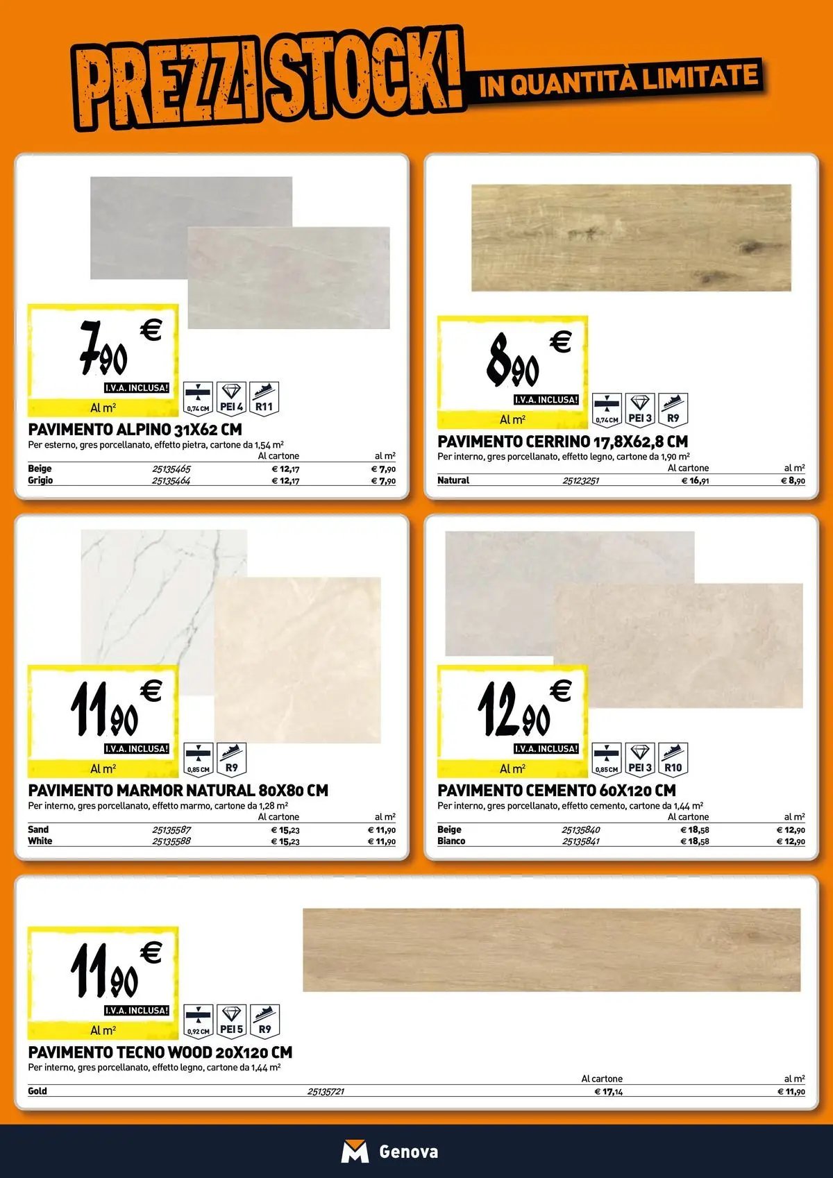 TECNOMAT - Straordinari prezzi stock!