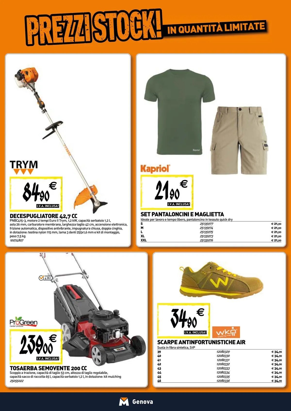 TECNOMAT - Straordinari prezzi stock!