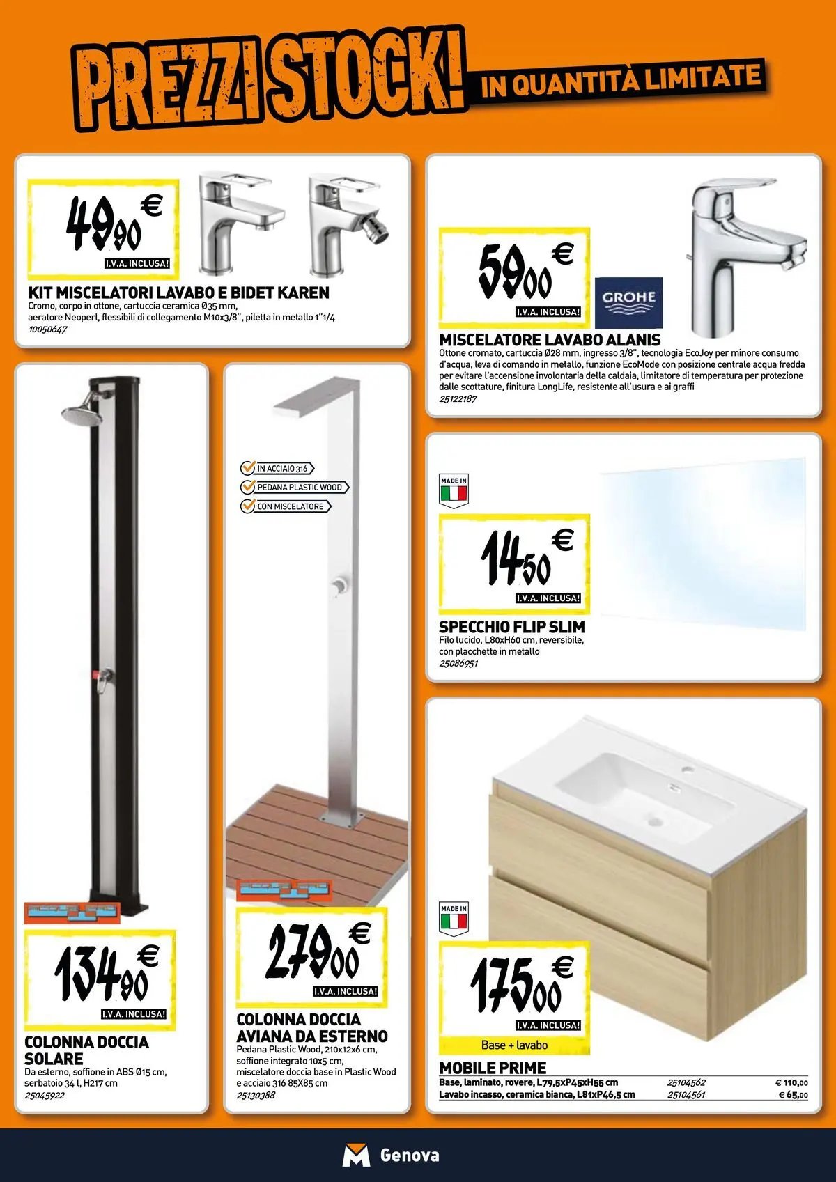 TECNOMAT - Straordinari prezzi stock!