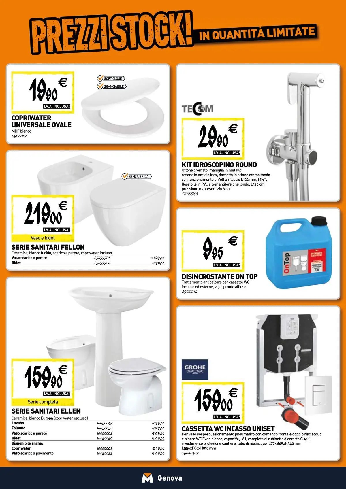 TECNOMAT - Straordinari prezzi stock!