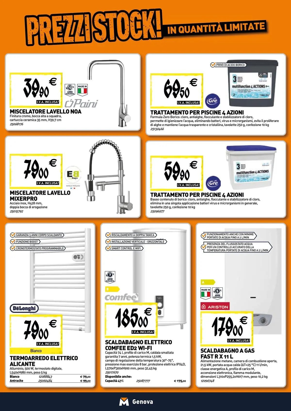 TECNOMAT - Straordinari prezzi stock!