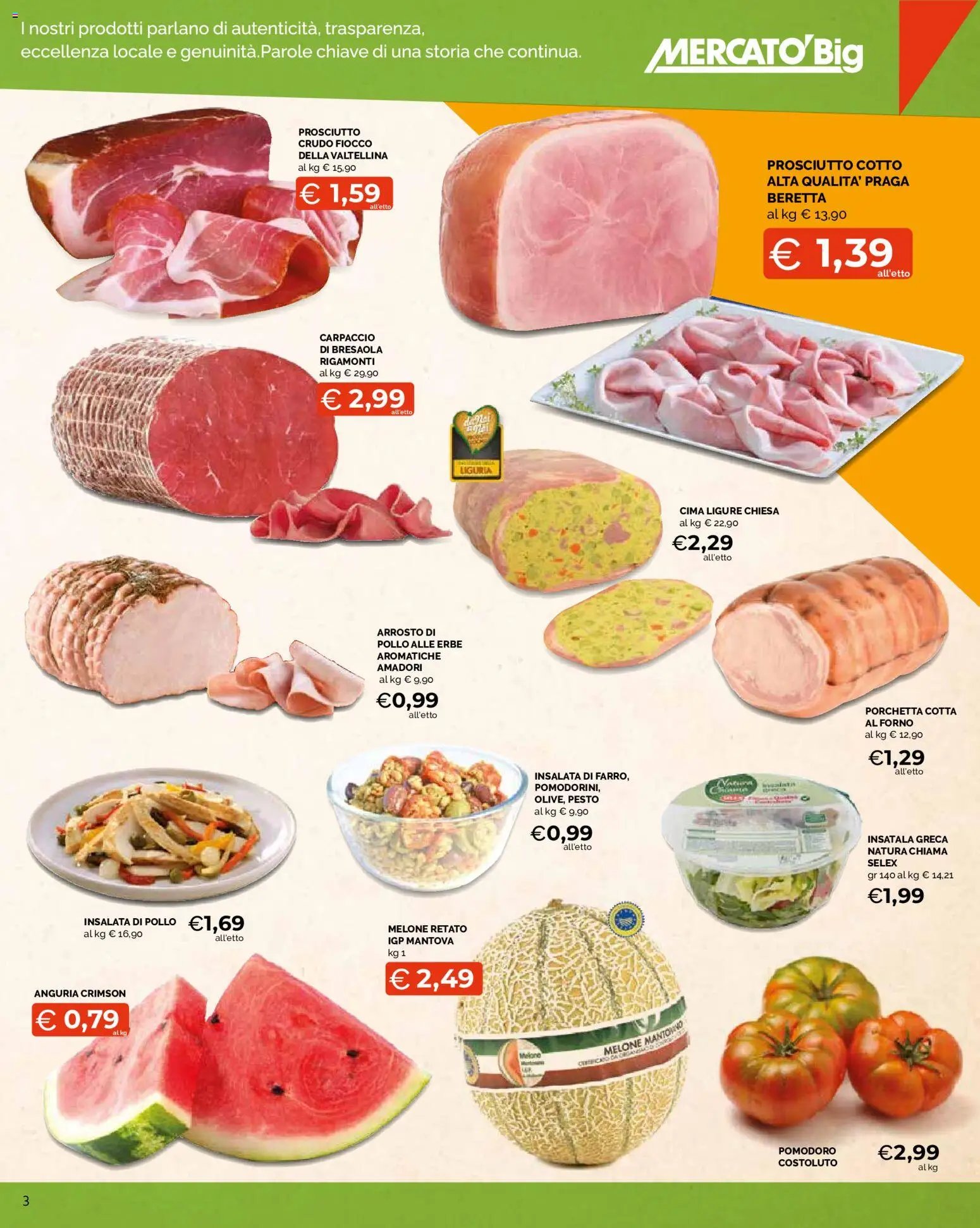 Mercatò volantino Big