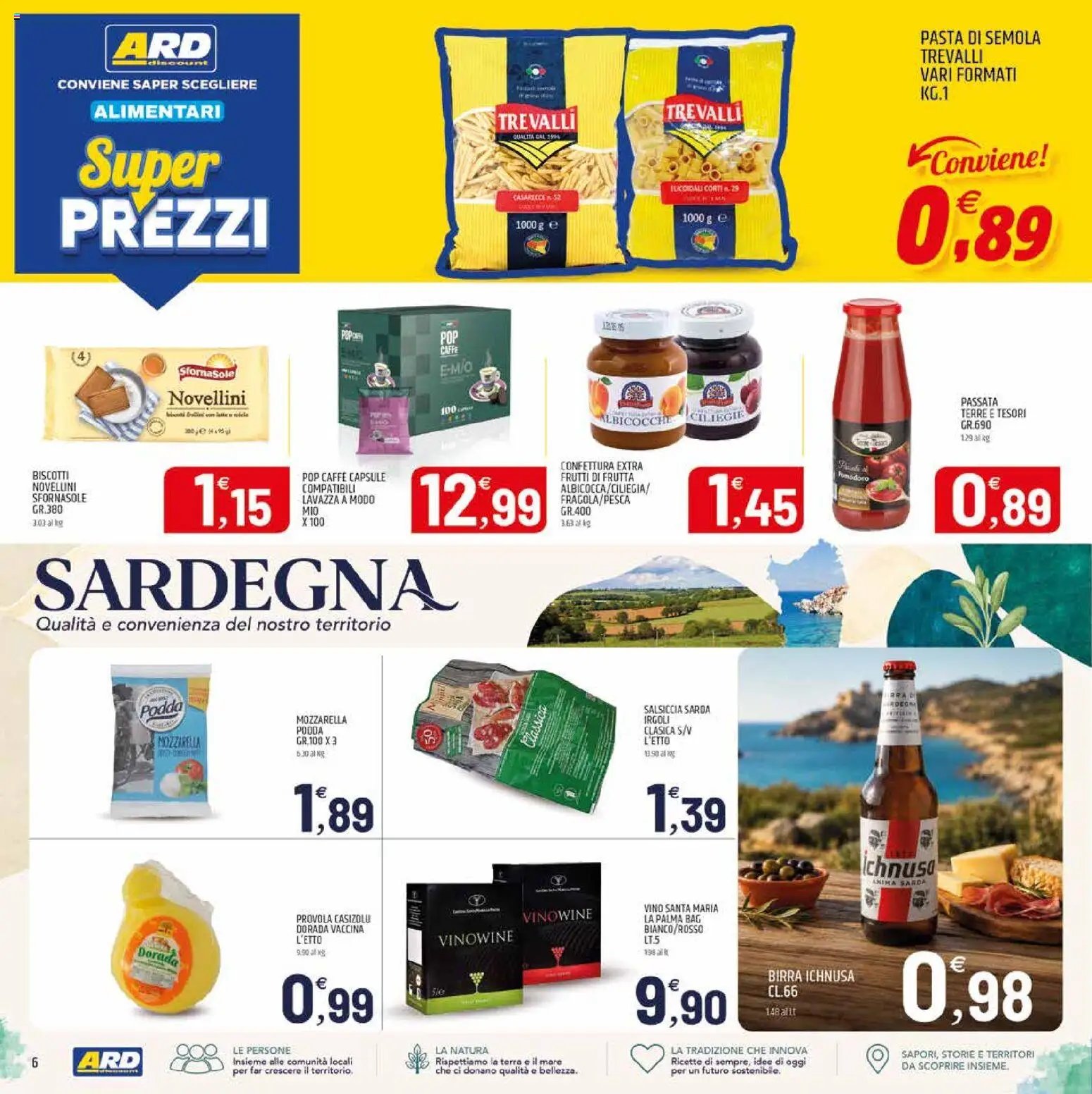 ARD Discount volantino Sardegna