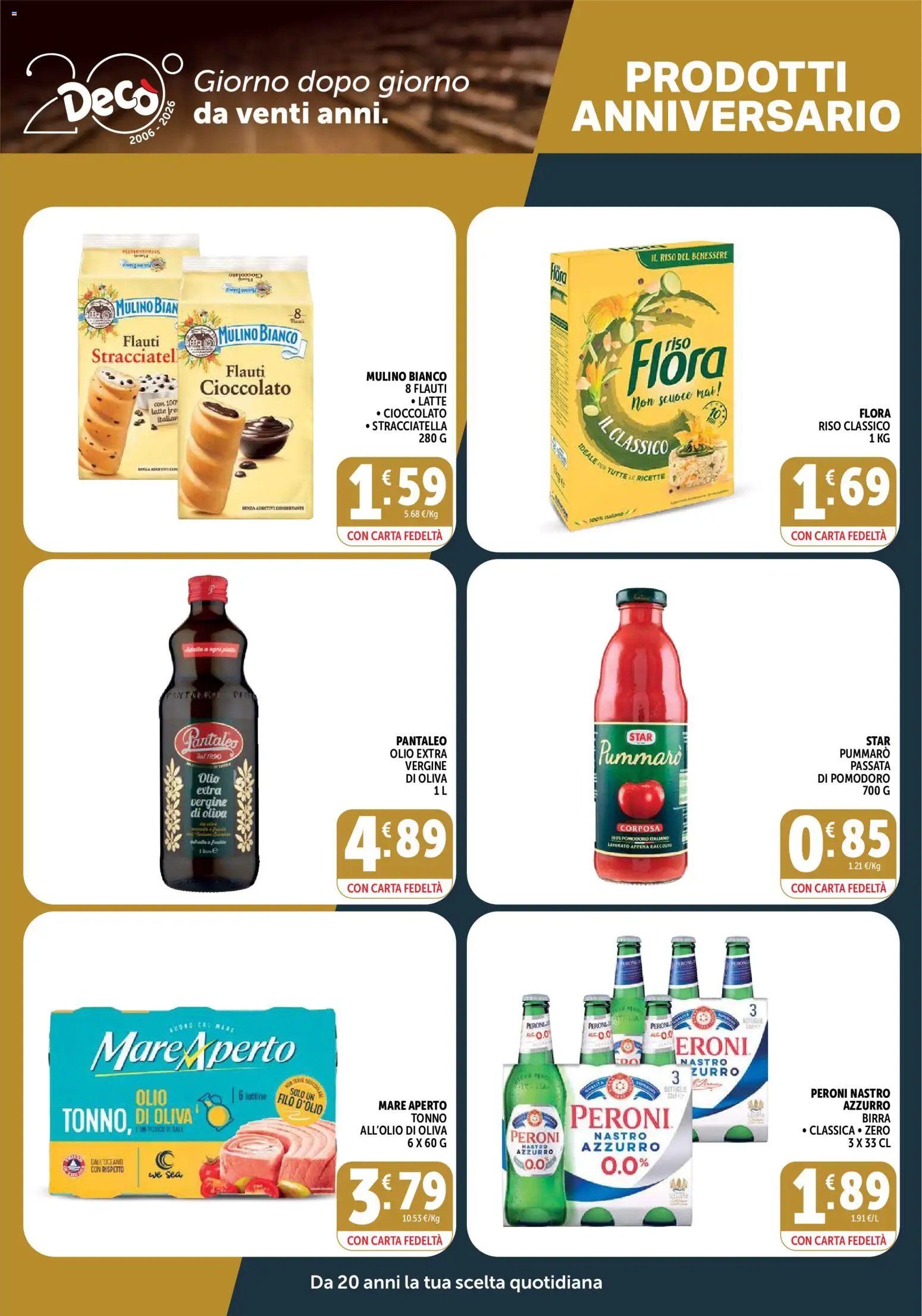 Decò volantino Gourmet