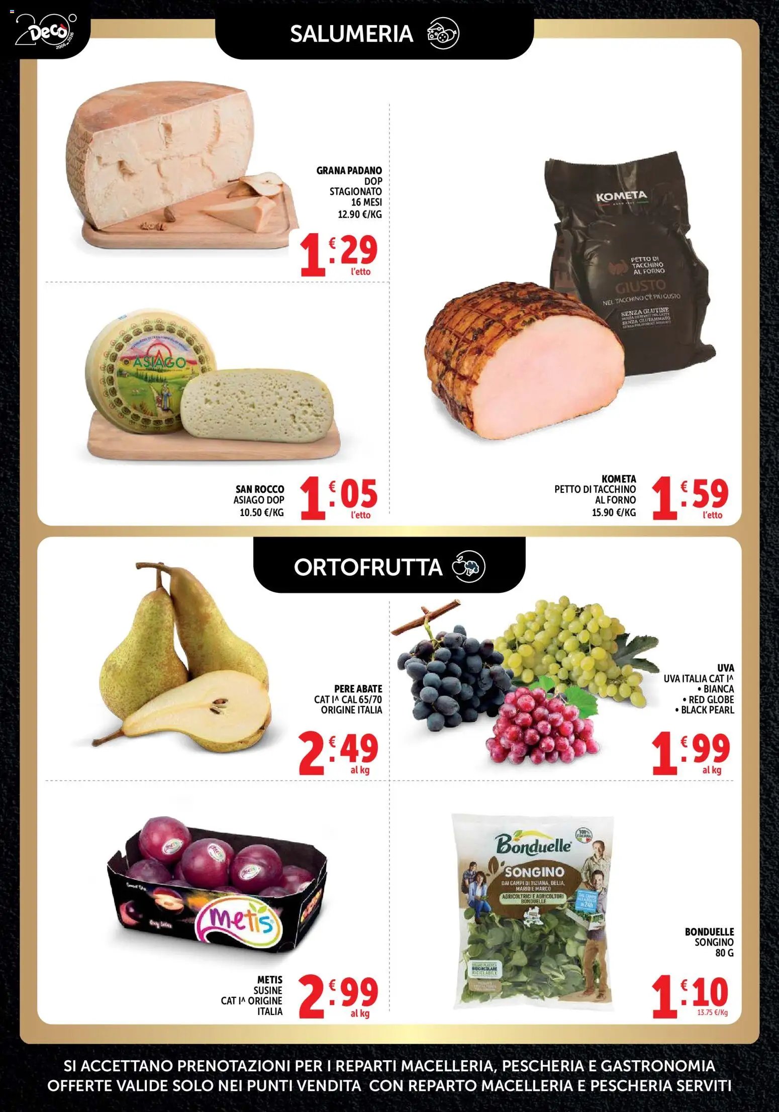 Decò volantino Gourmet