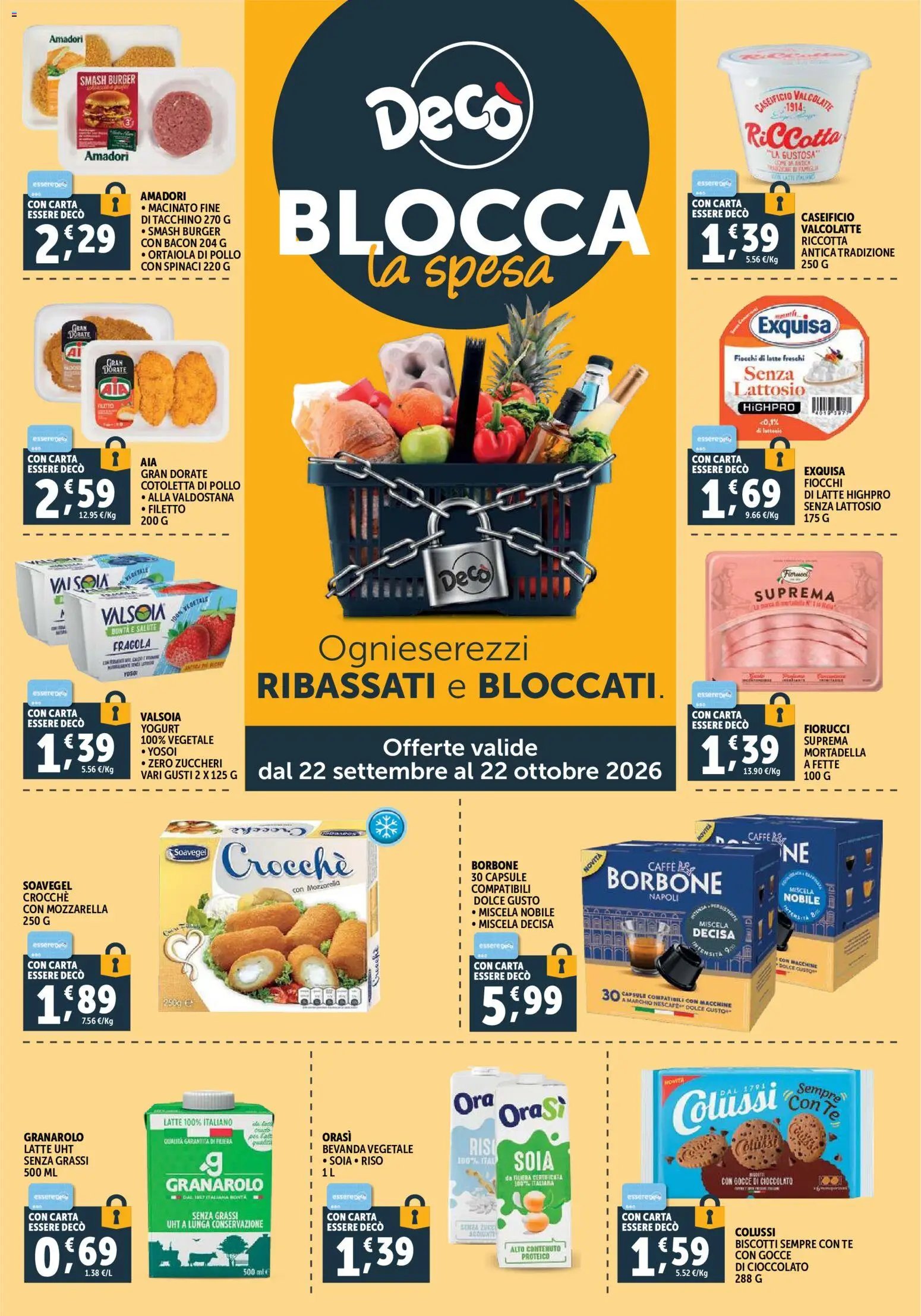 Decò volantino Gourmet