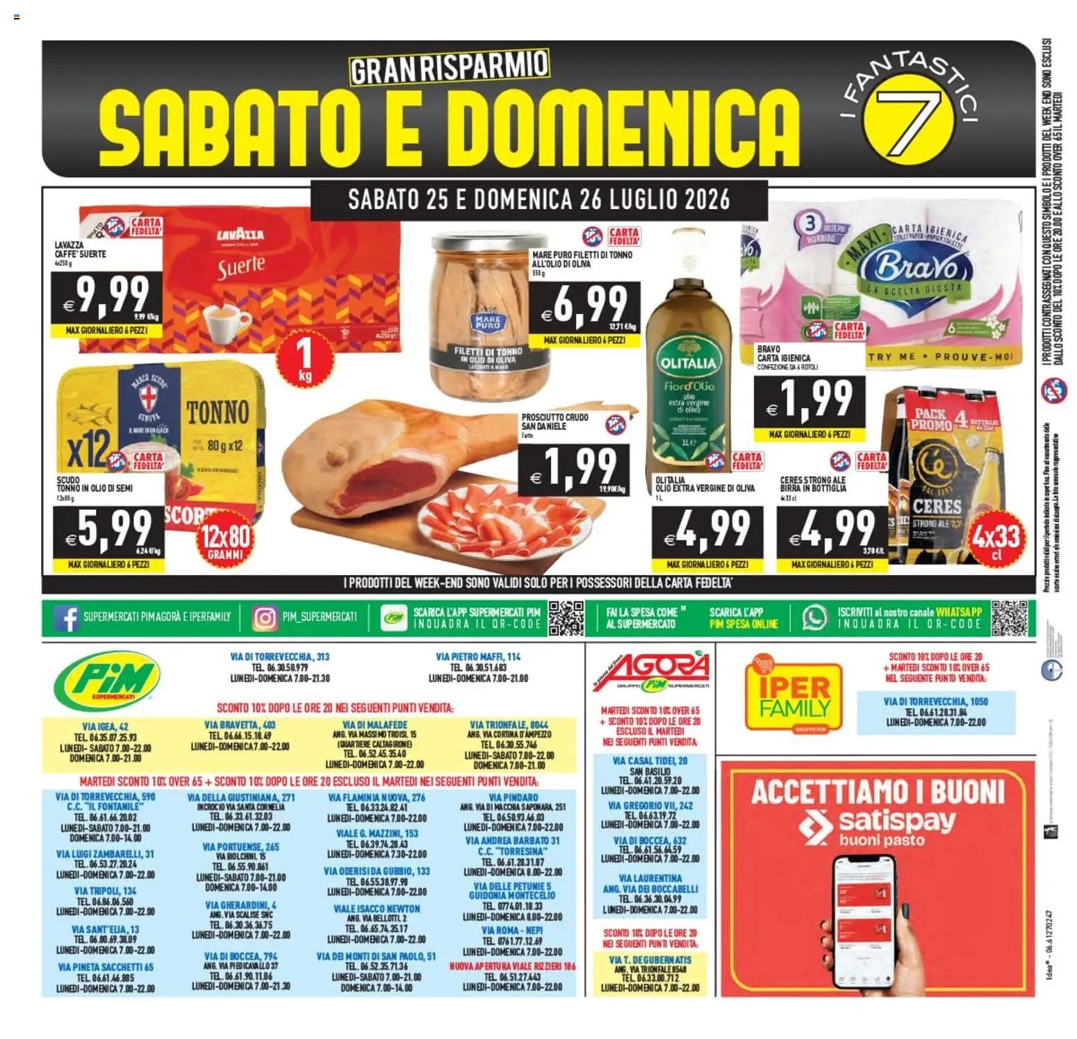 PIM Supermercati volantino