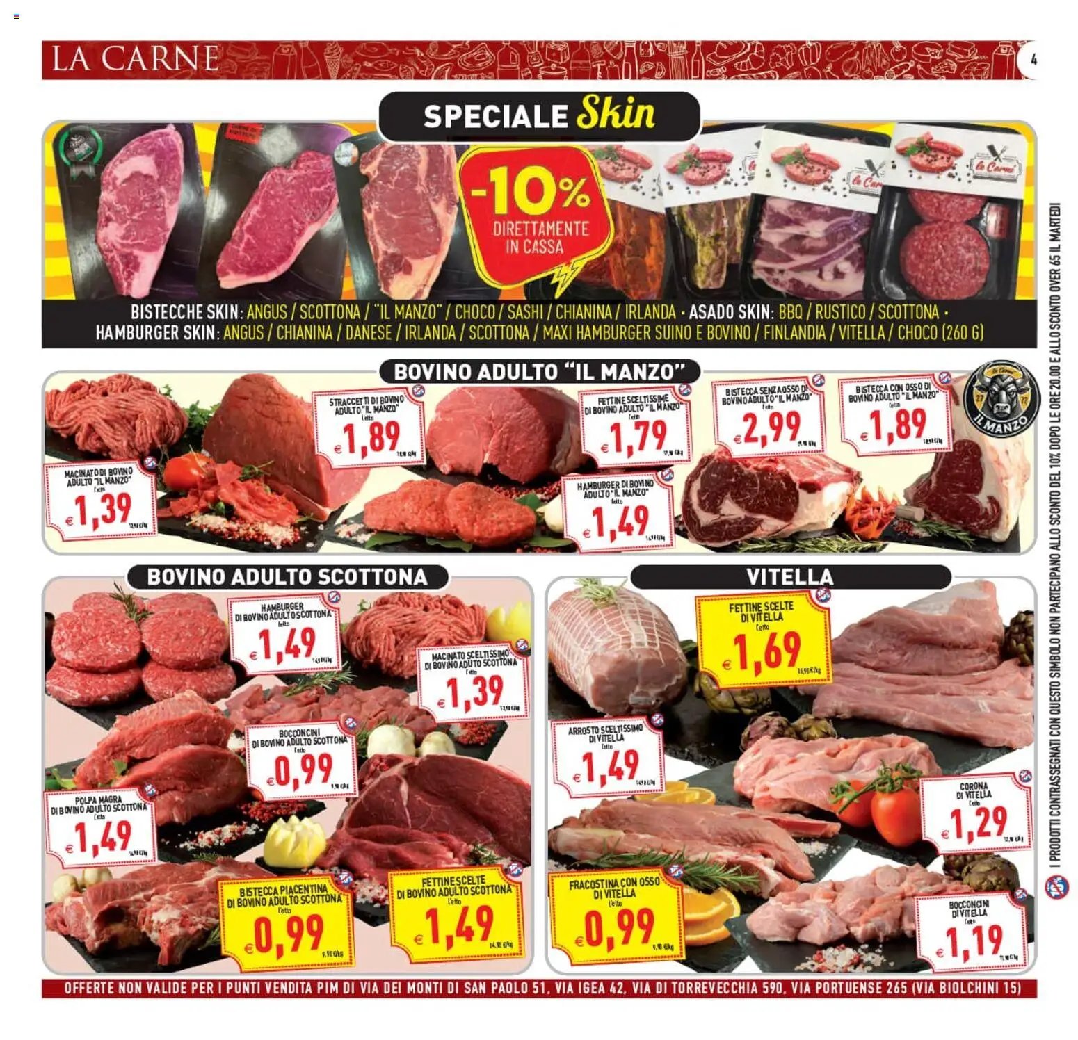 PIM Supermercati volantino