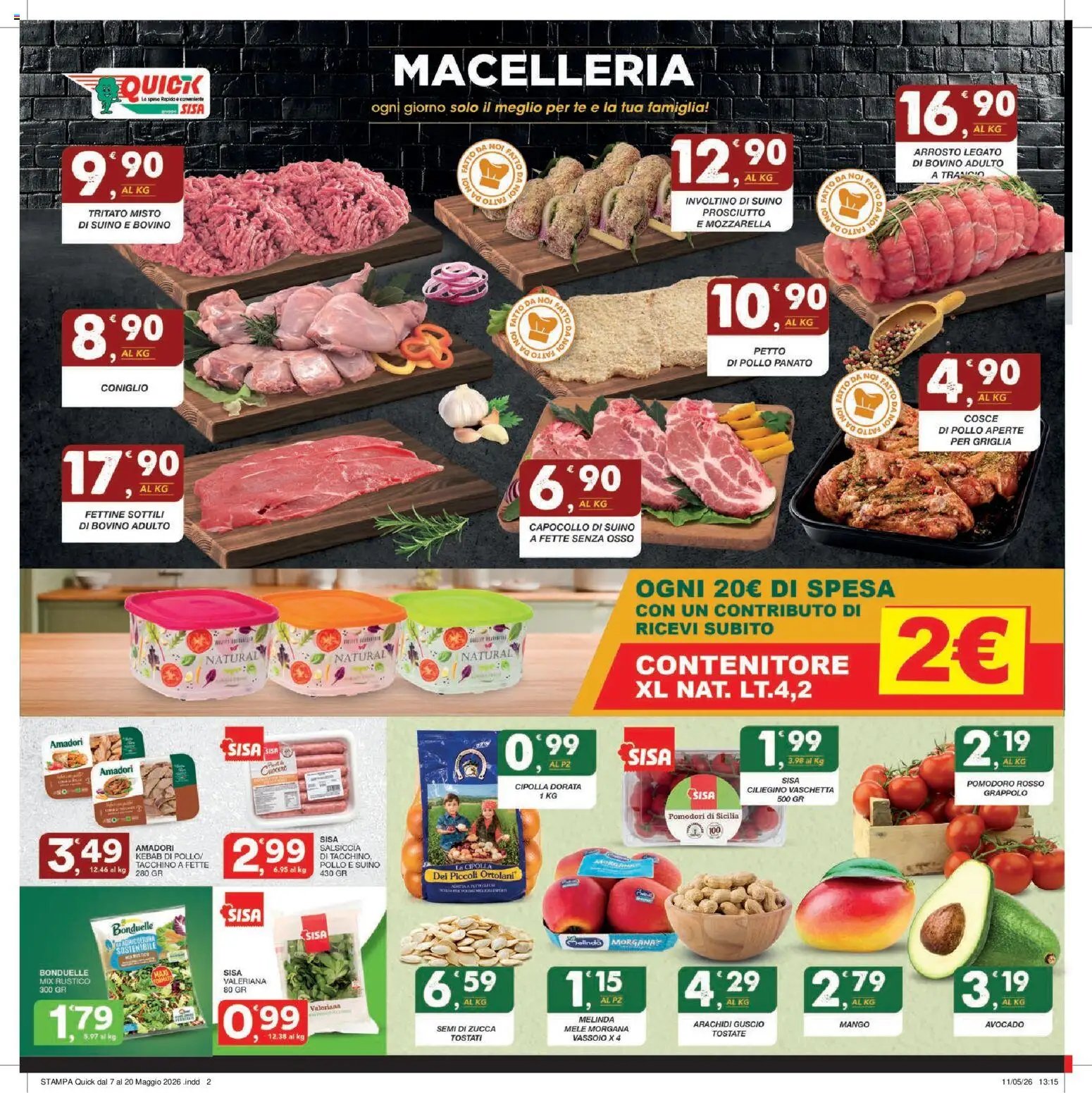 SISA volantino Quick (2026-05-21 - 2026-06-03)