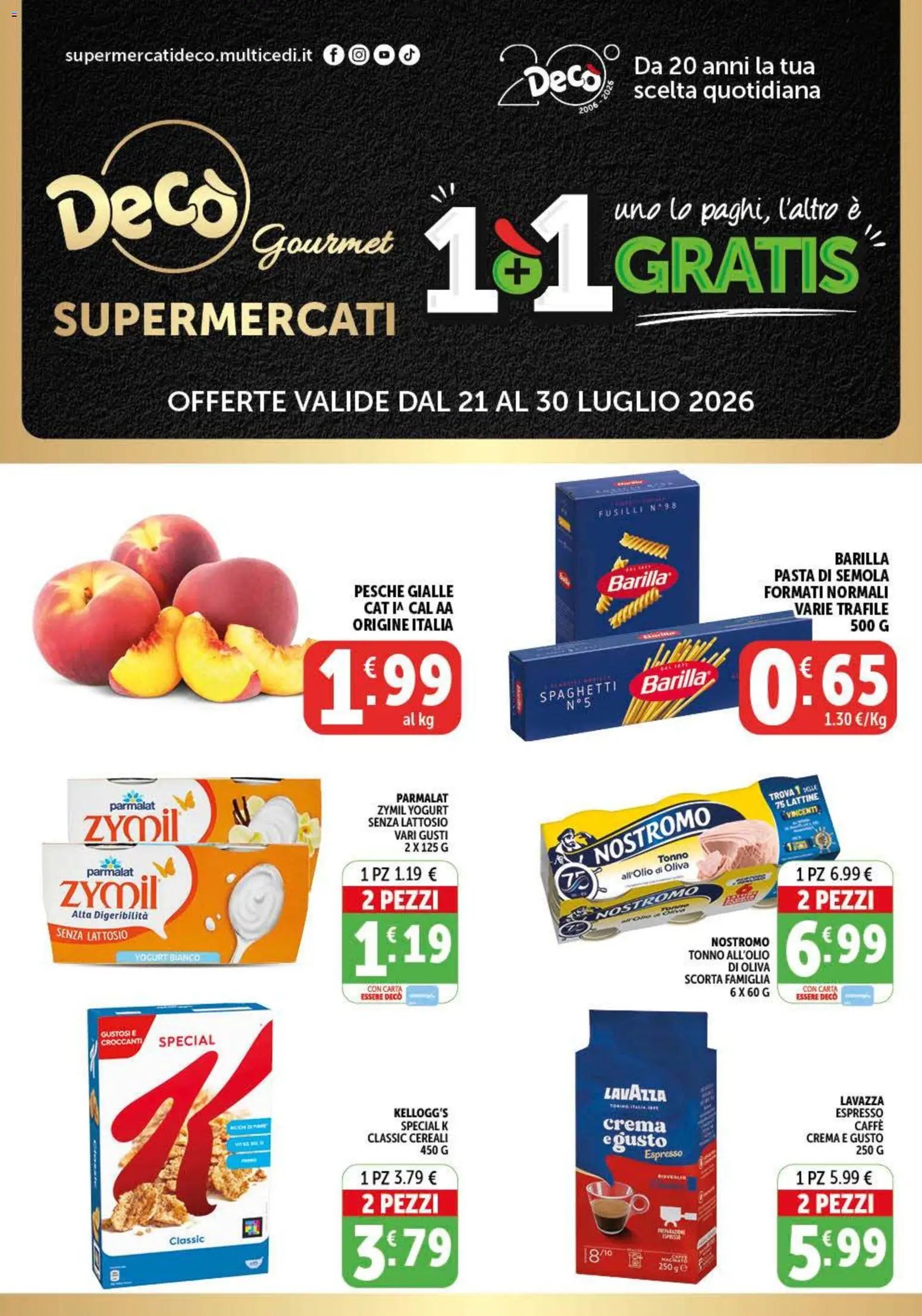 Decò volantino Gourmet