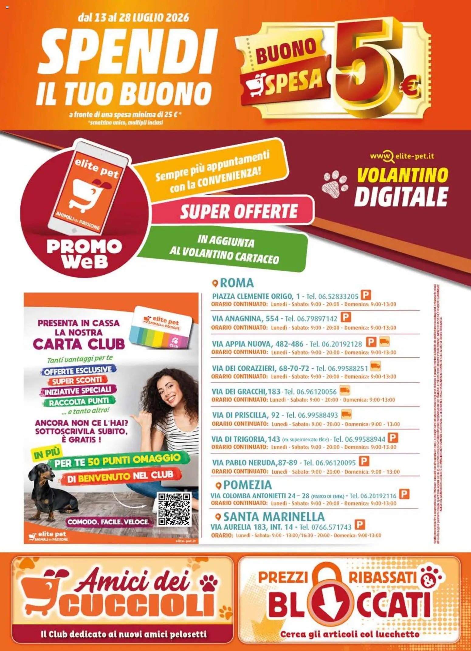 Elite Supermercati volantino Pet
