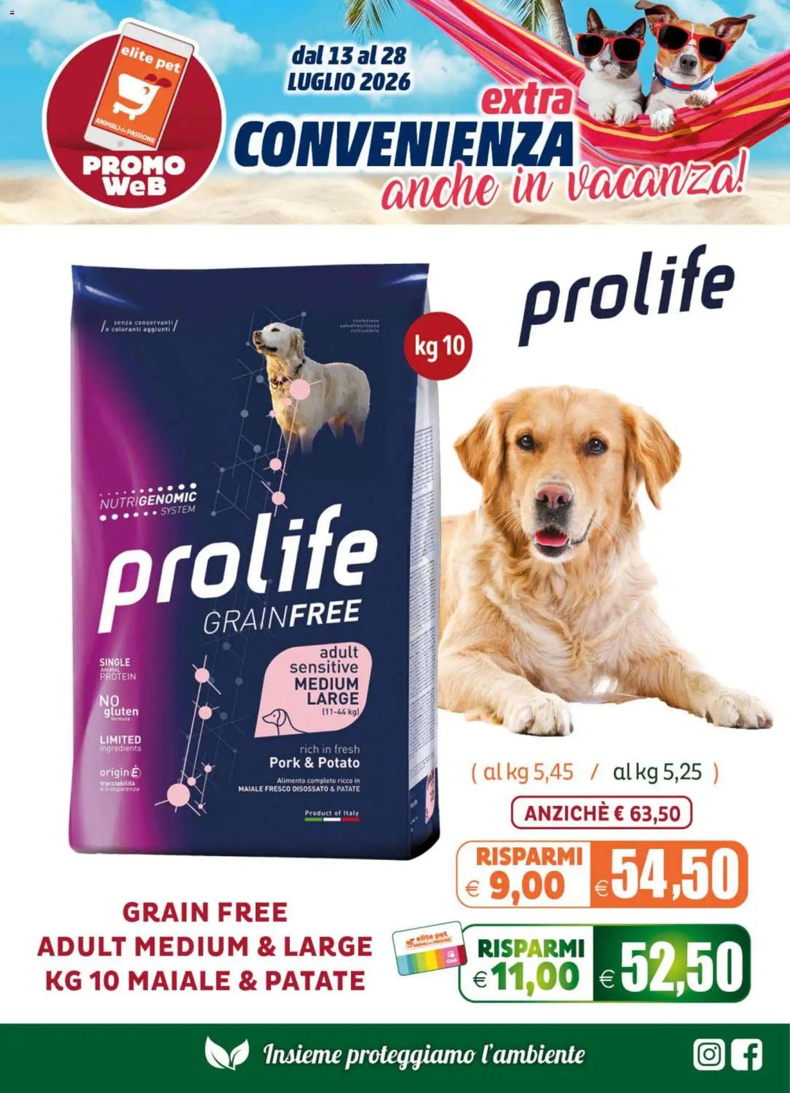 Elite Supermercati volantino Pet