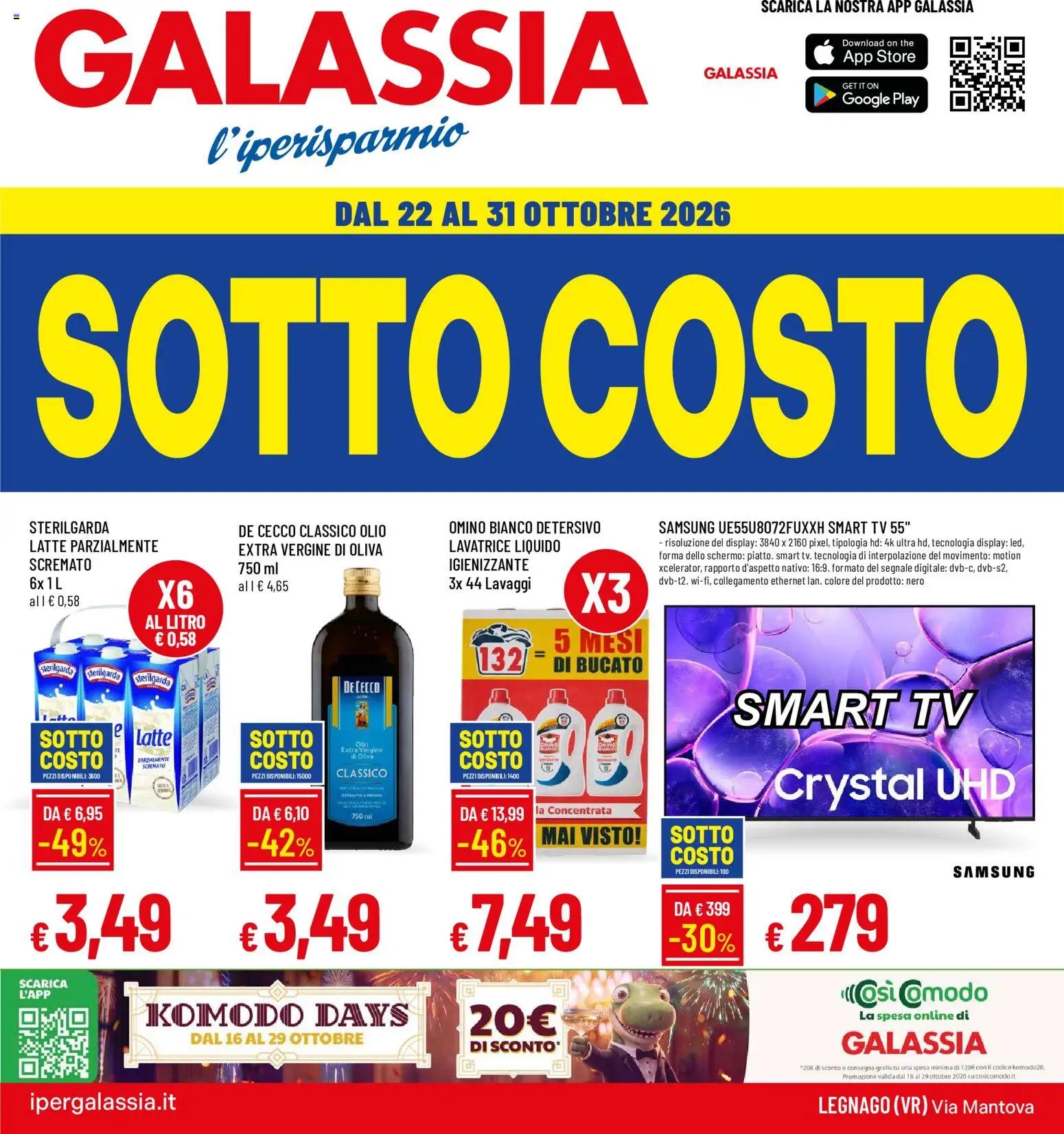Galassia volantino Sotto Costo