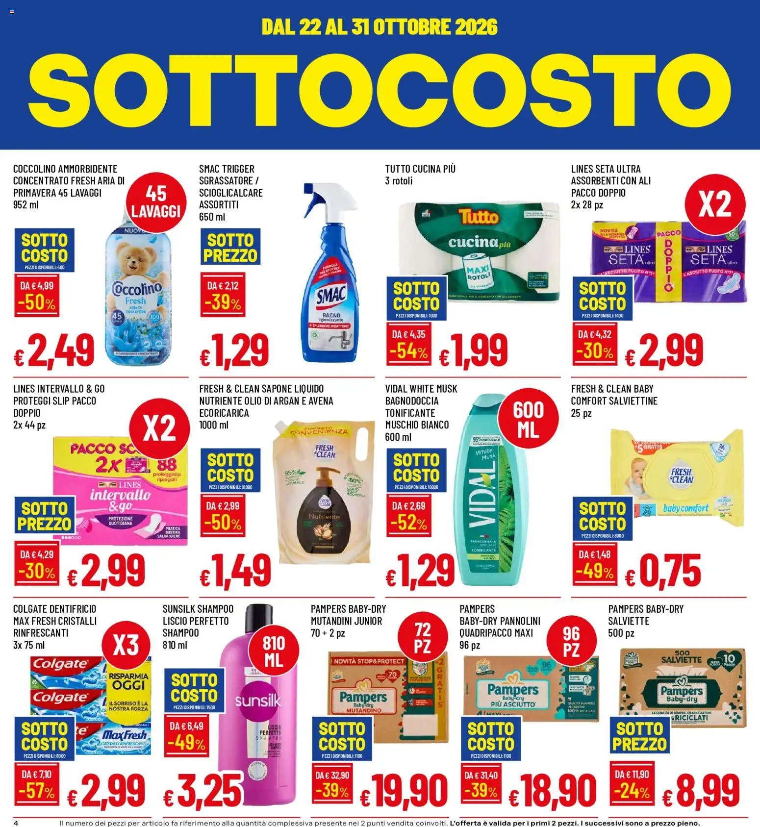 Galassia volantino Sotto Costo
