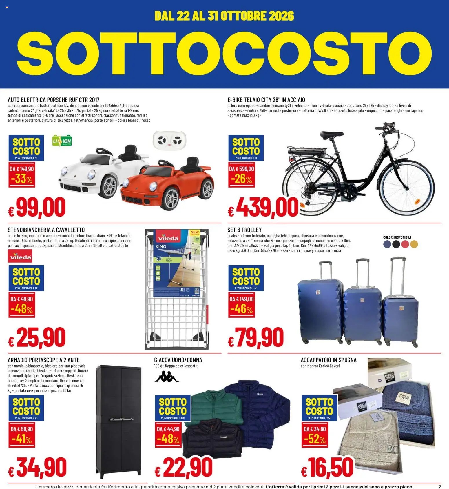 Galassia volantino Sotto Costo