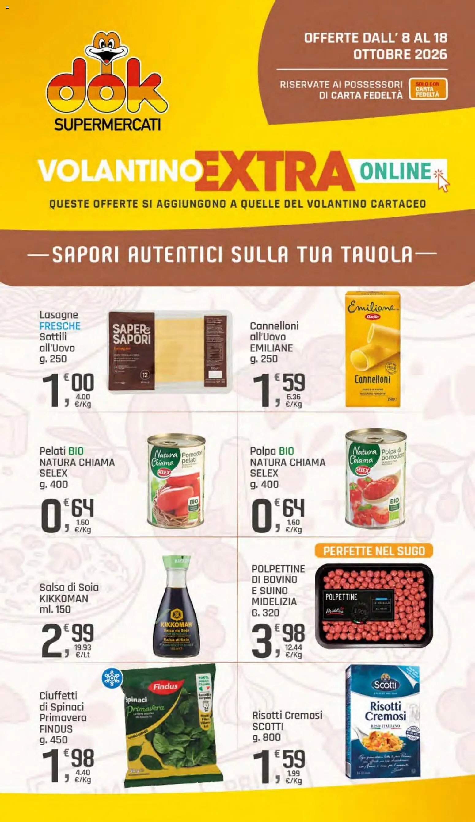 DOK volantino