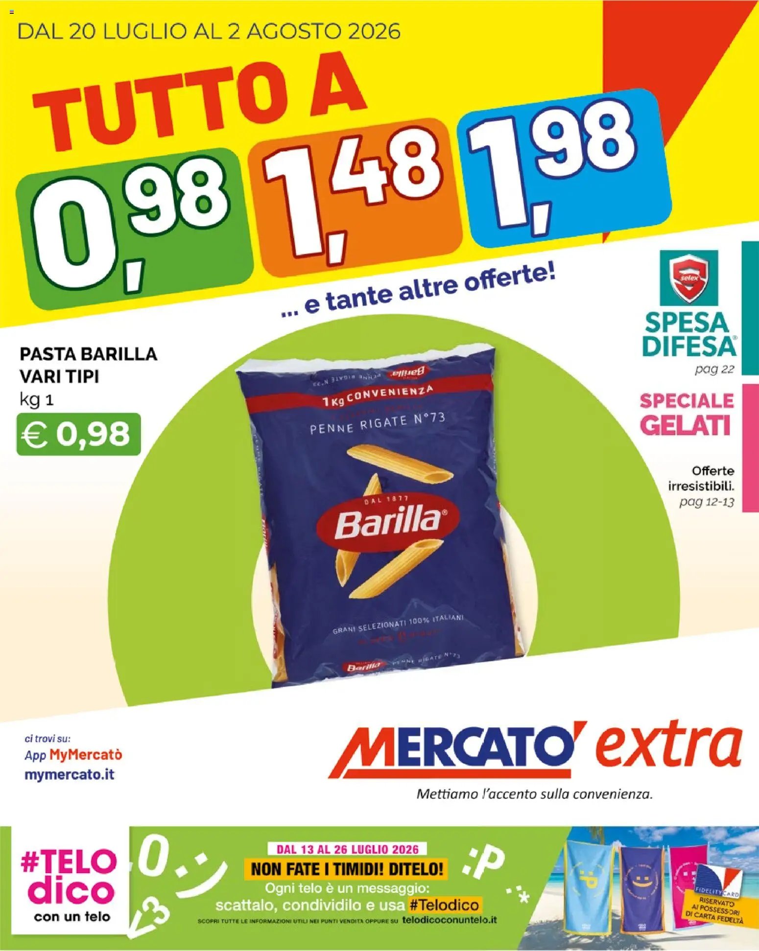 Mercatò volantino Extra