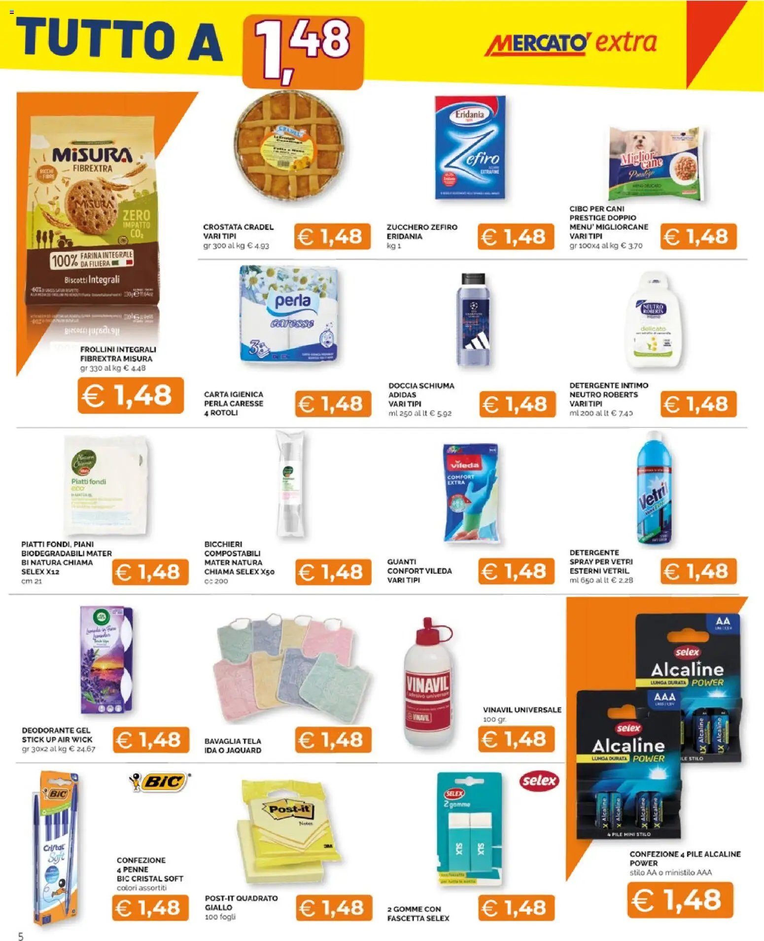 Mercatò volantino Extra
