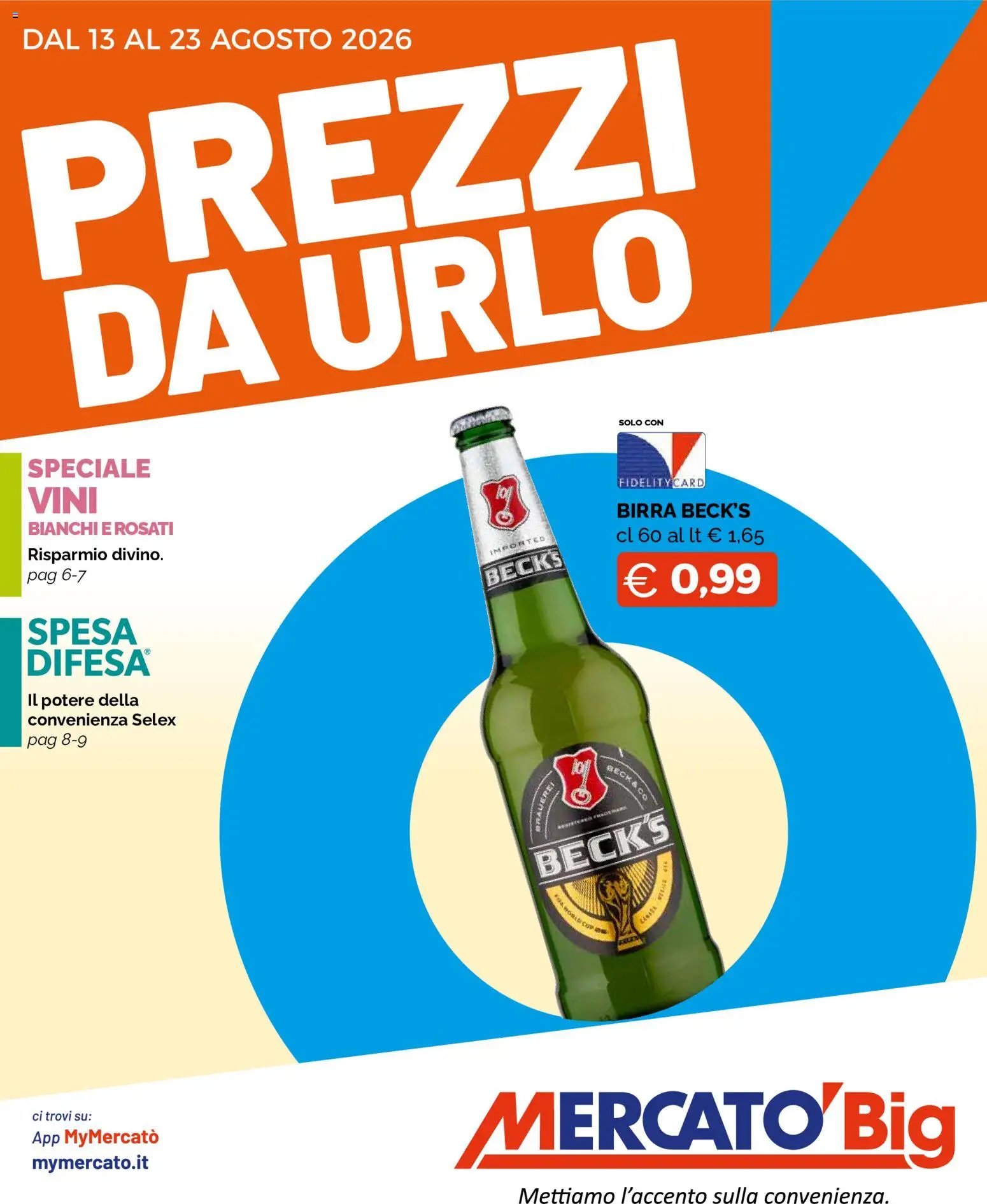 Mercatò volantino Big