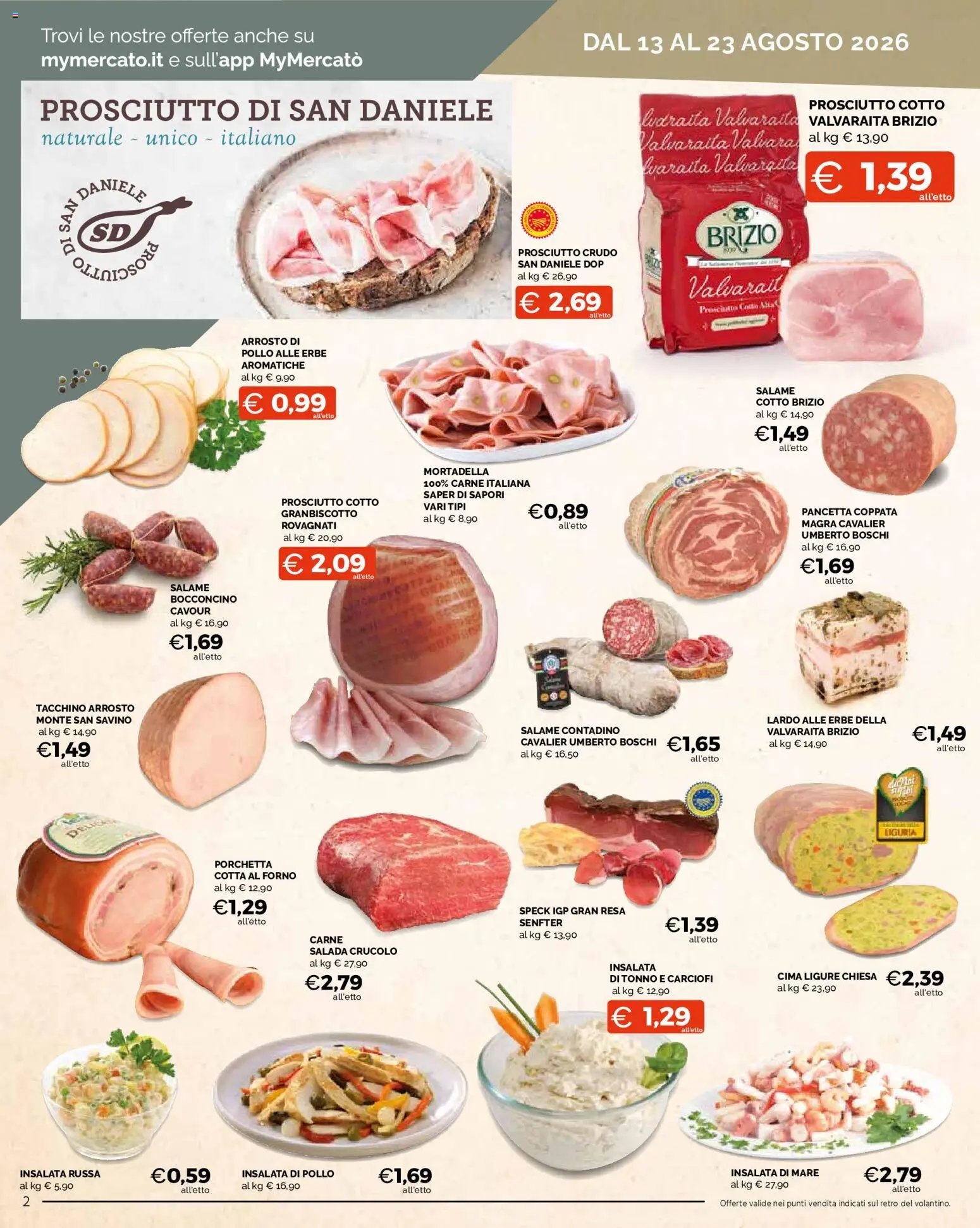 Mercatò volantino Big