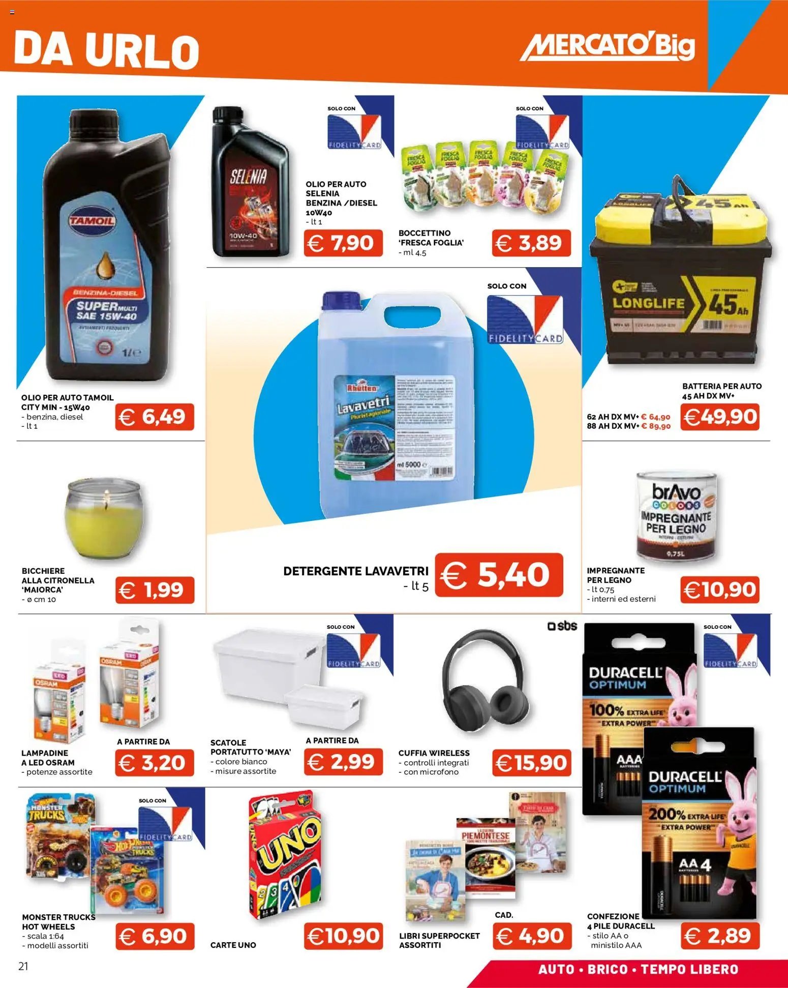 Mercatò volantino Big