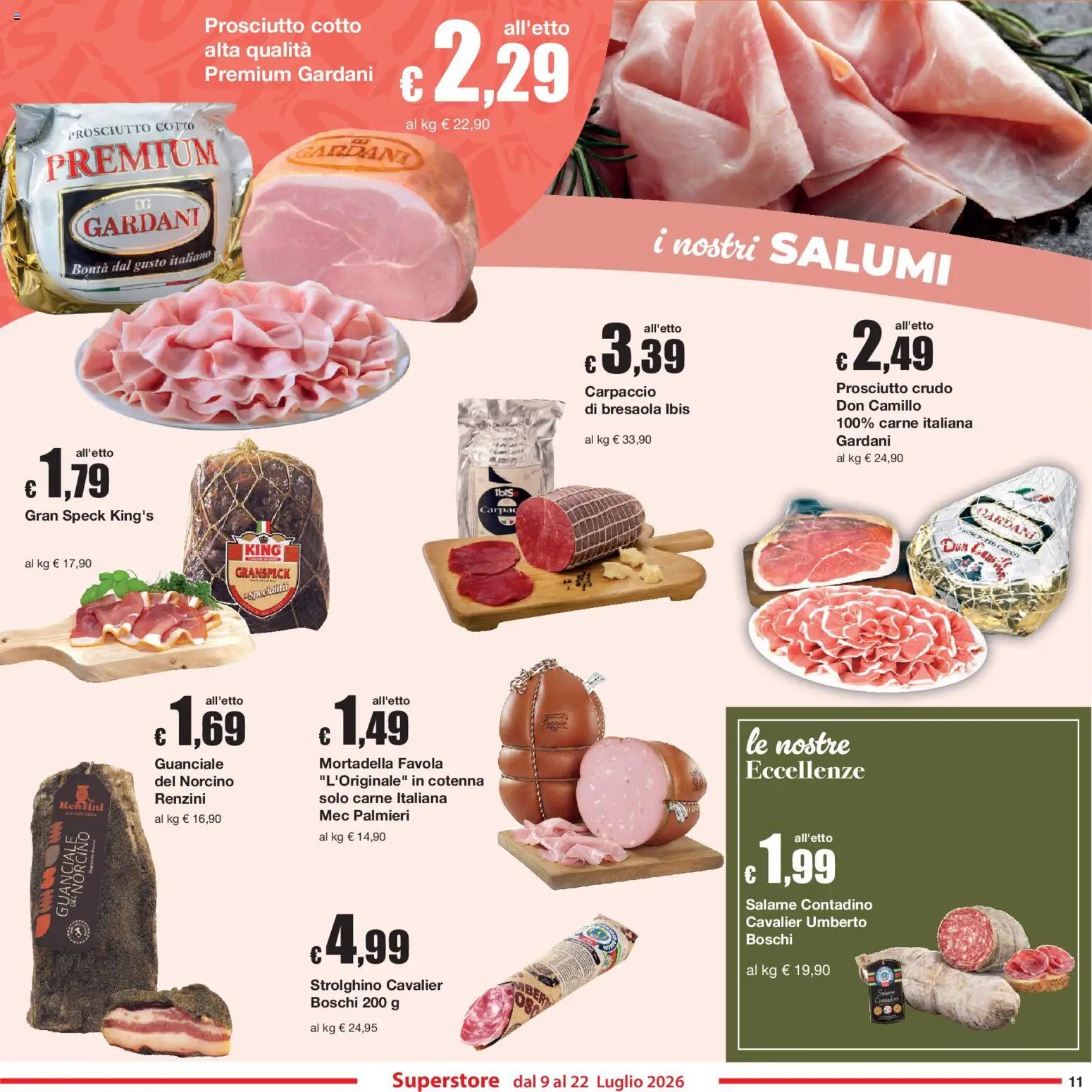Sì con Te volantino Superstore