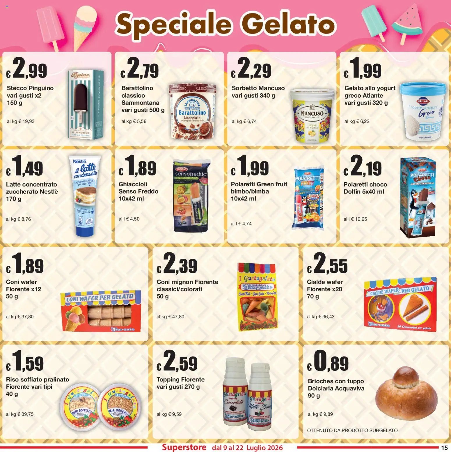Sì con Te volantino Superstore
