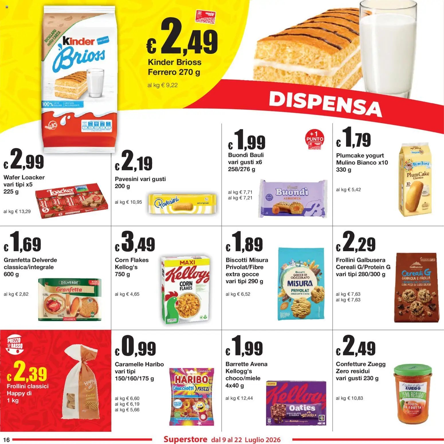 Sì con Te volantino Superstore