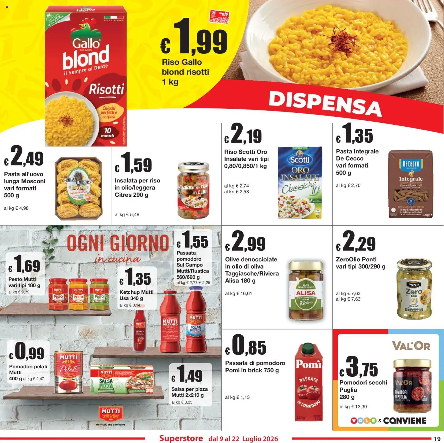 Sì con Te volantino Superstore