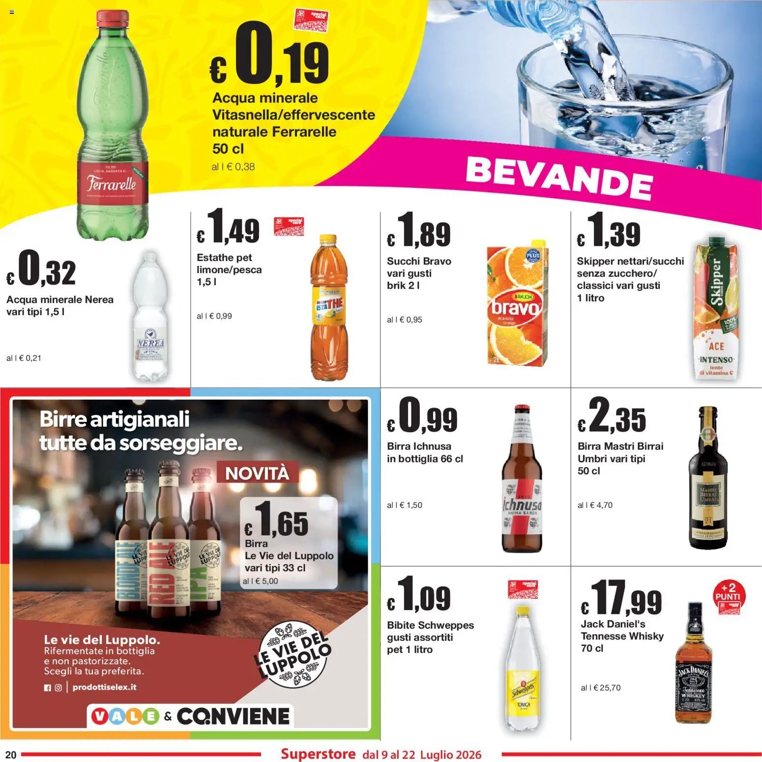 Sì con Te volantino Superstore